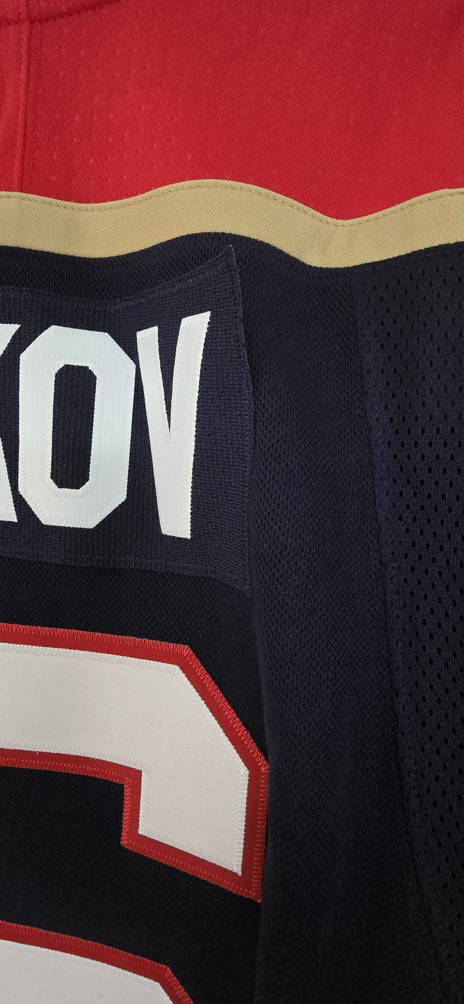 Panthers Alexander Barkov Autographed Reverse Retro 1.0 Adidas Authentic 54 (NWOT) Fanatics COA (READ)