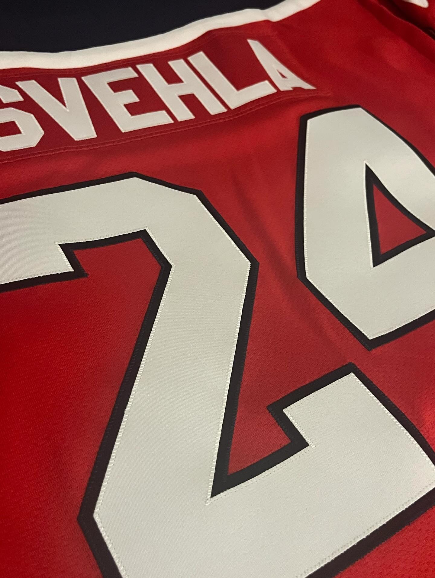 Panthers Robert Svehla ‘96-‘97 Starter Authentic Pro Red 56 NWOT