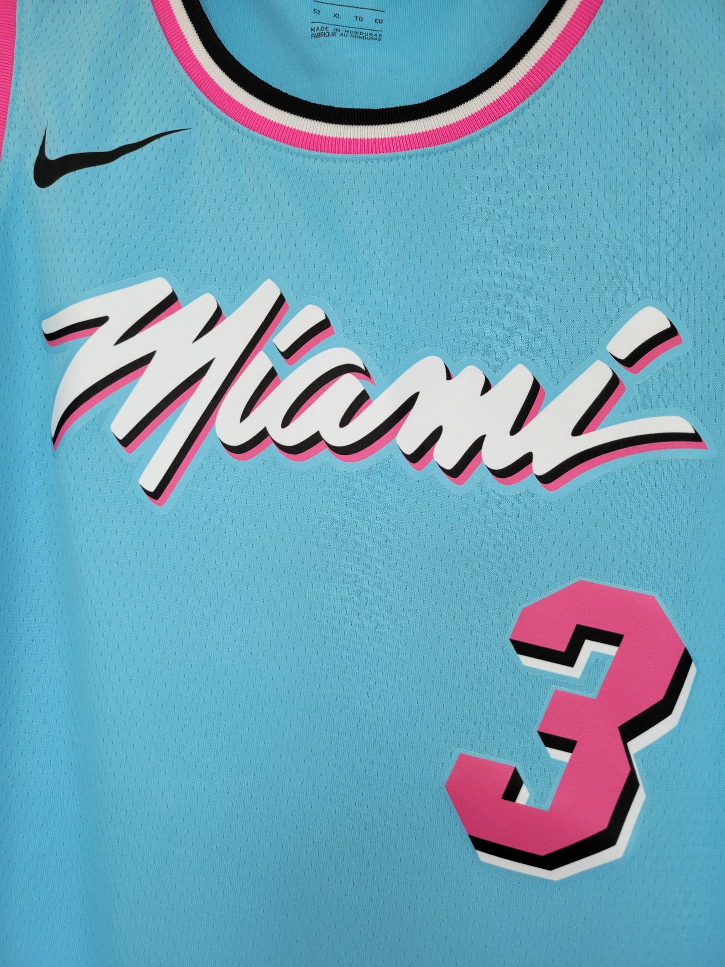 Heat Dwyane Wade Nike Swingman Vice Wave 52 NWT