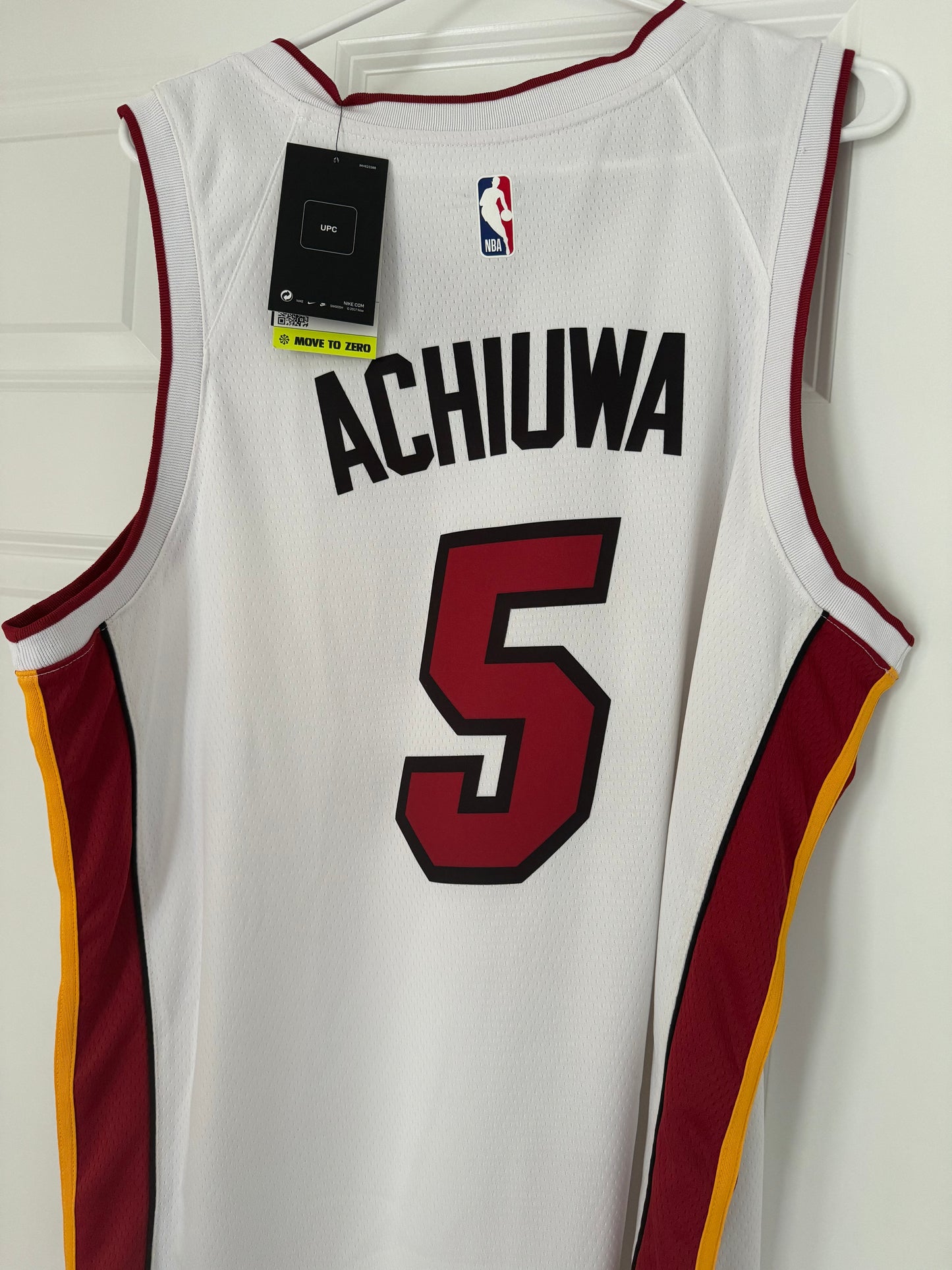 Heat Precious Achiuwa Nike Swingman White XL NWT