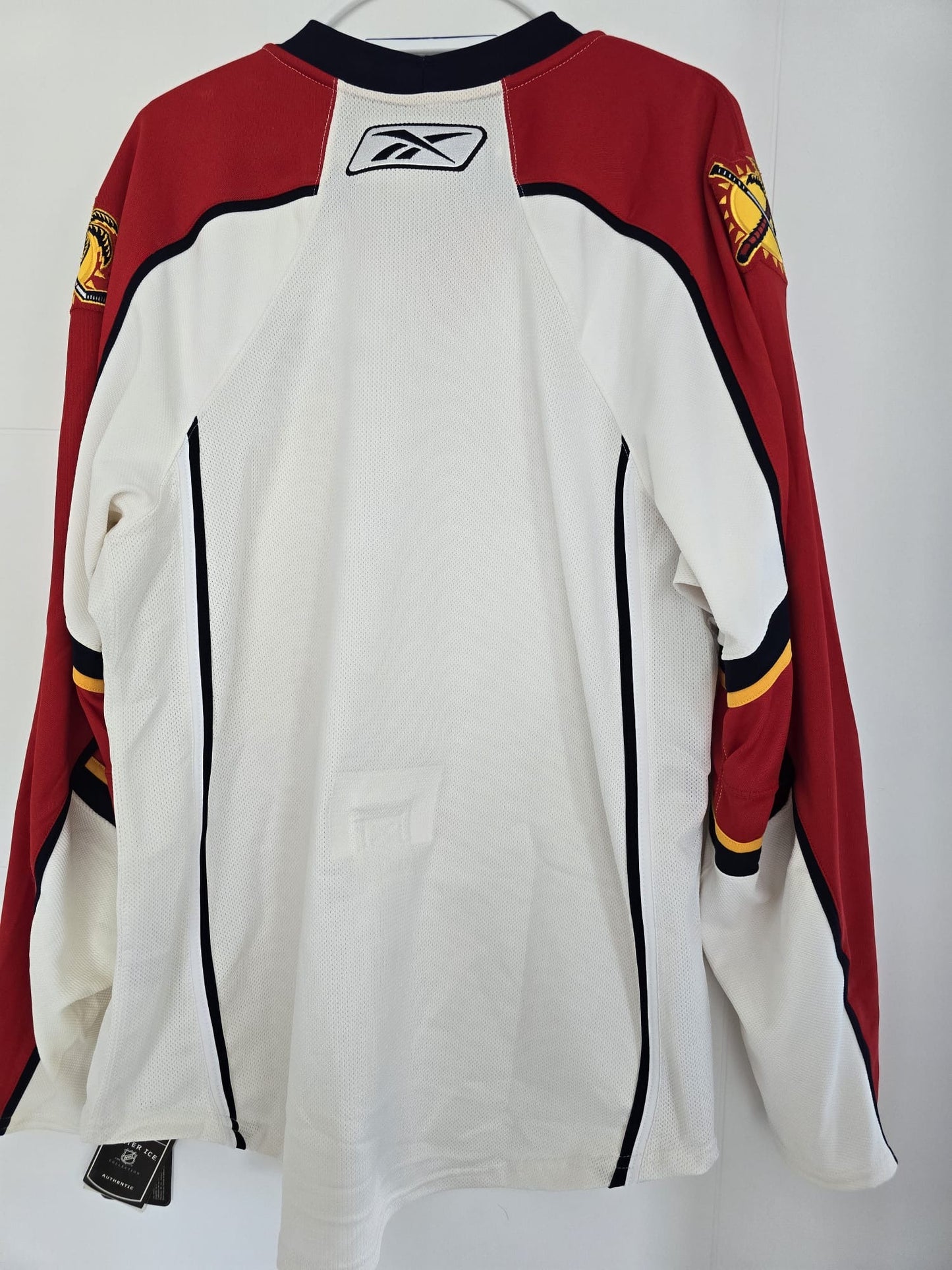 Panthers Authentic 2007-2008 Reebok Edge 1.0 White Sz 52 (NWT)