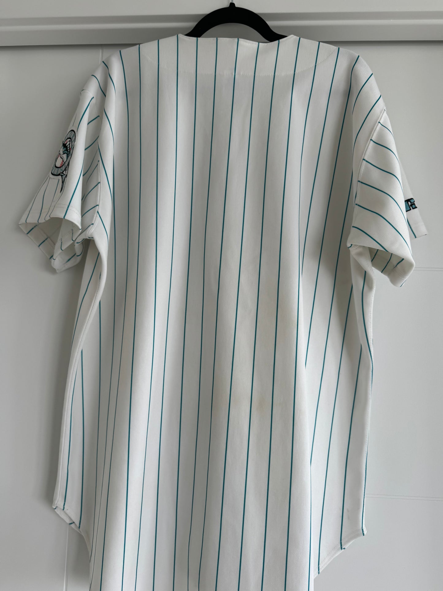 Marlins Russel Athletic Authentic White 44 Used