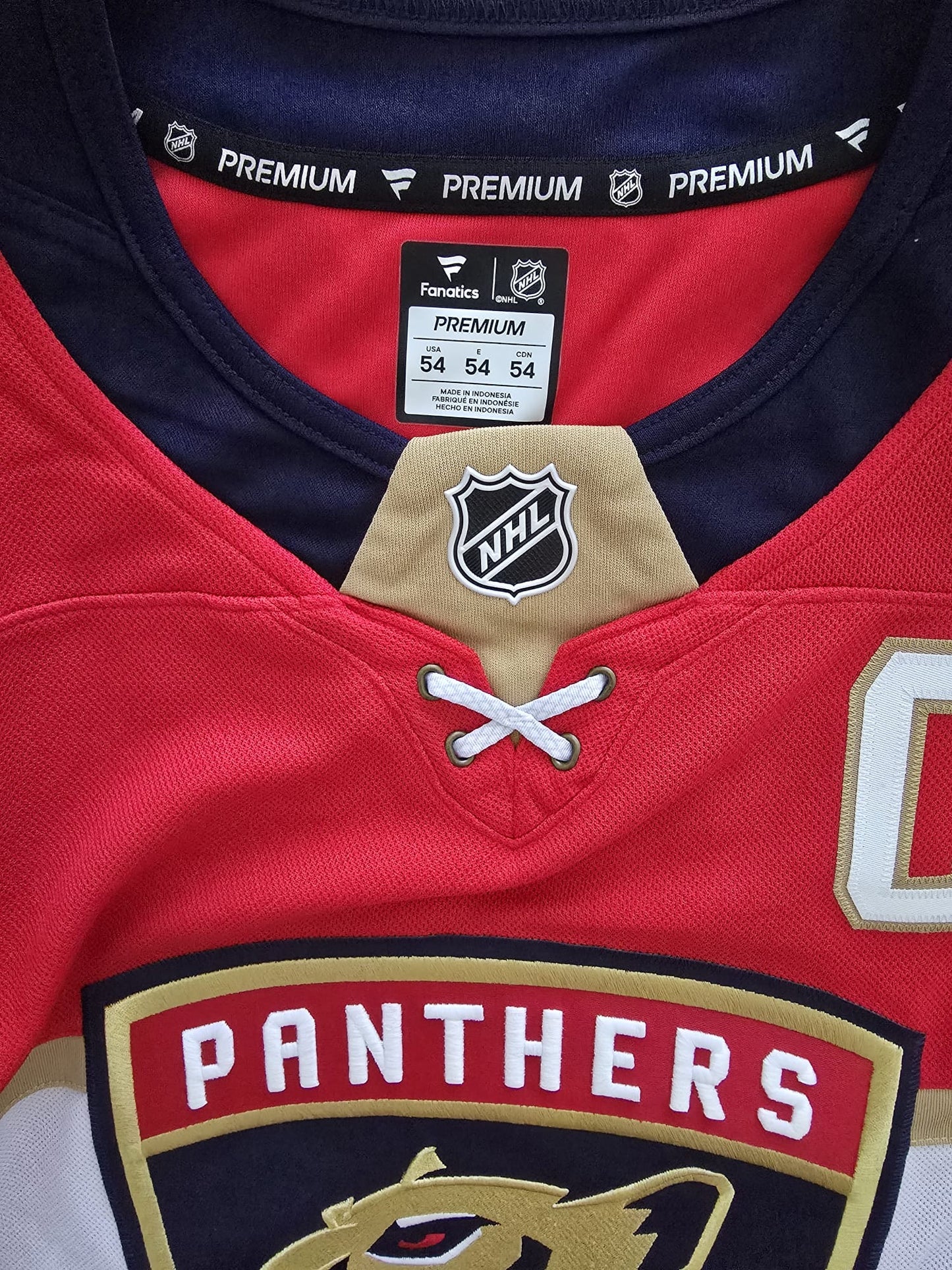 Panthers Alexander Barkov Fanatics Premium 54 Red (NWT)