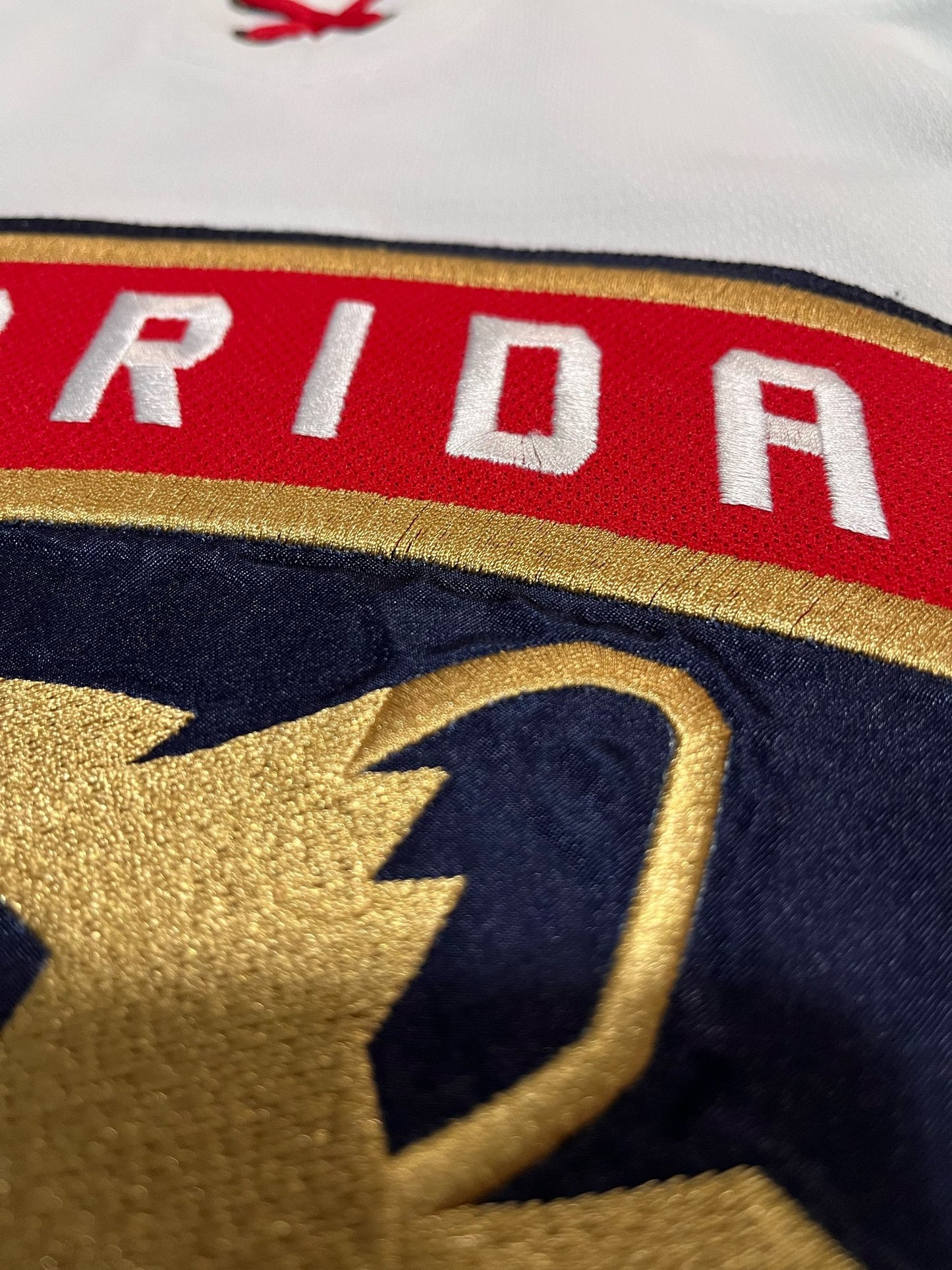 Panthers Roberto Luongo MiC Adidas Authentic White 58G (Used)