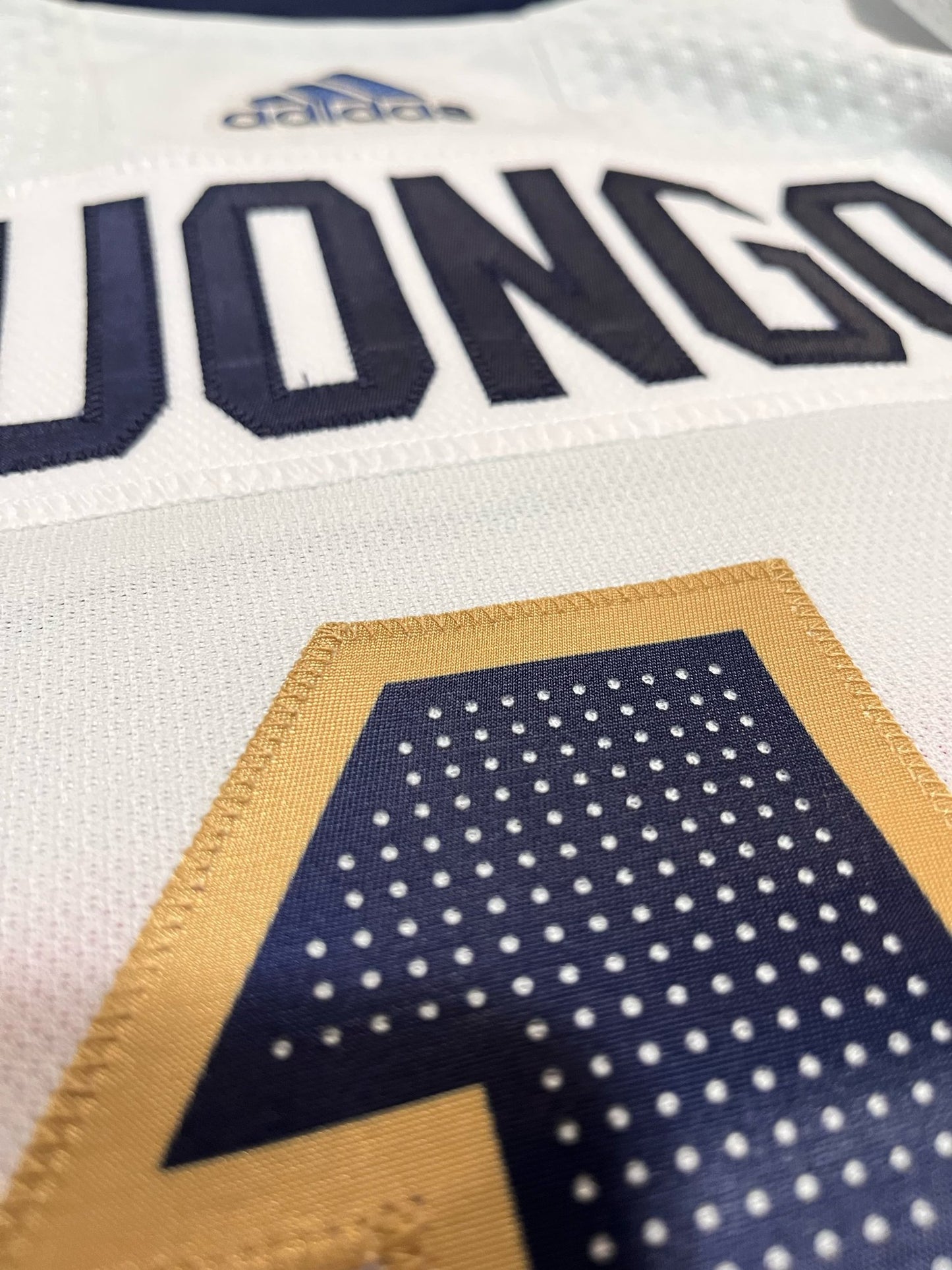 Panthers Roberto Luongo MiC Adidas Authentic White 58G (Used)