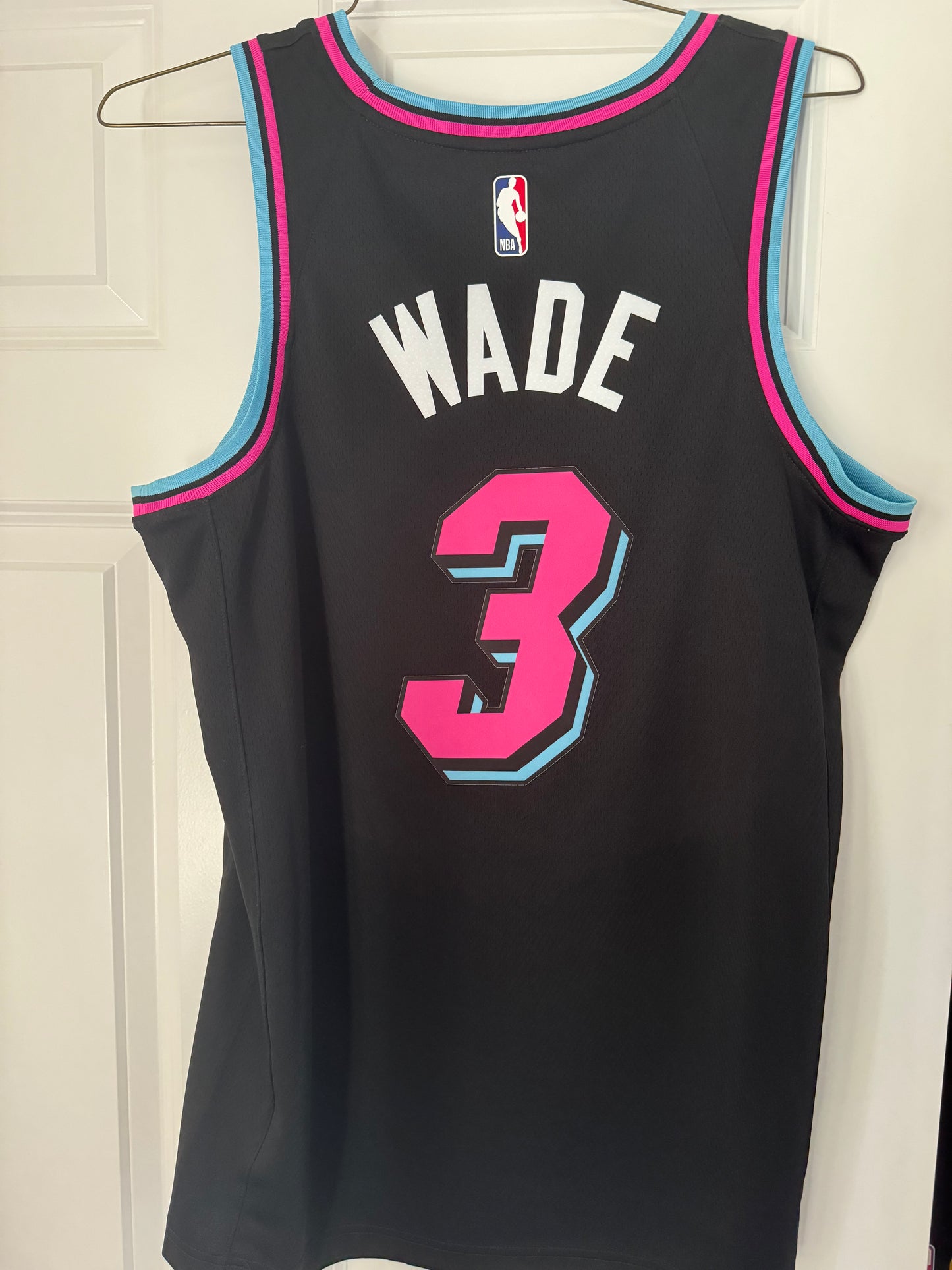 Heat Dwyane Wade Nike Swingman Vice Nights 44 Used