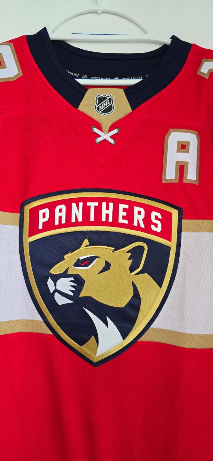 Panthers Matthew Tkachuk Fanatics Premium 50 Red (NWOT)