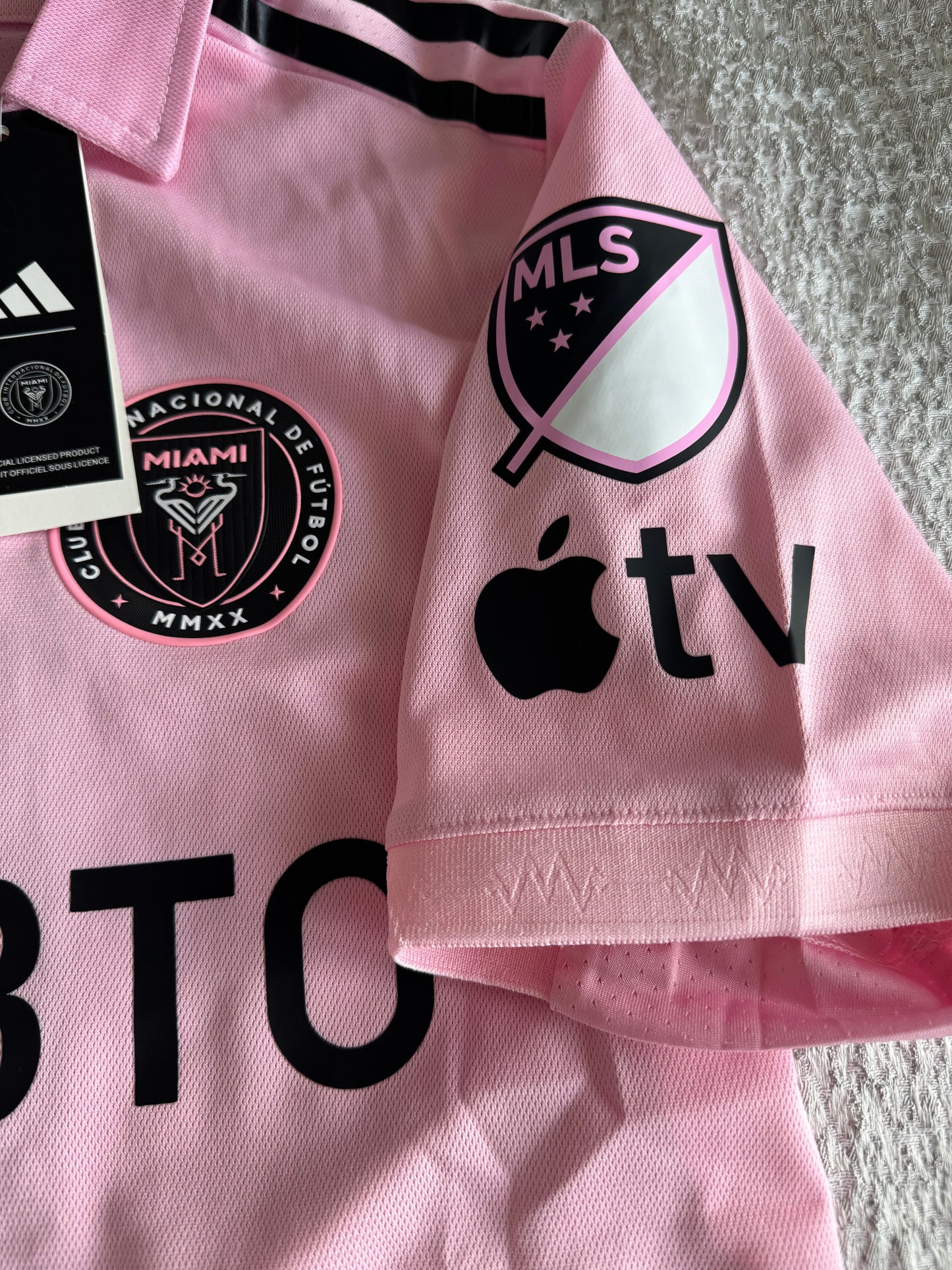 Inter Miami Lionel Messi Adidas Player Version 2023 Pink XL (M/L) NWT