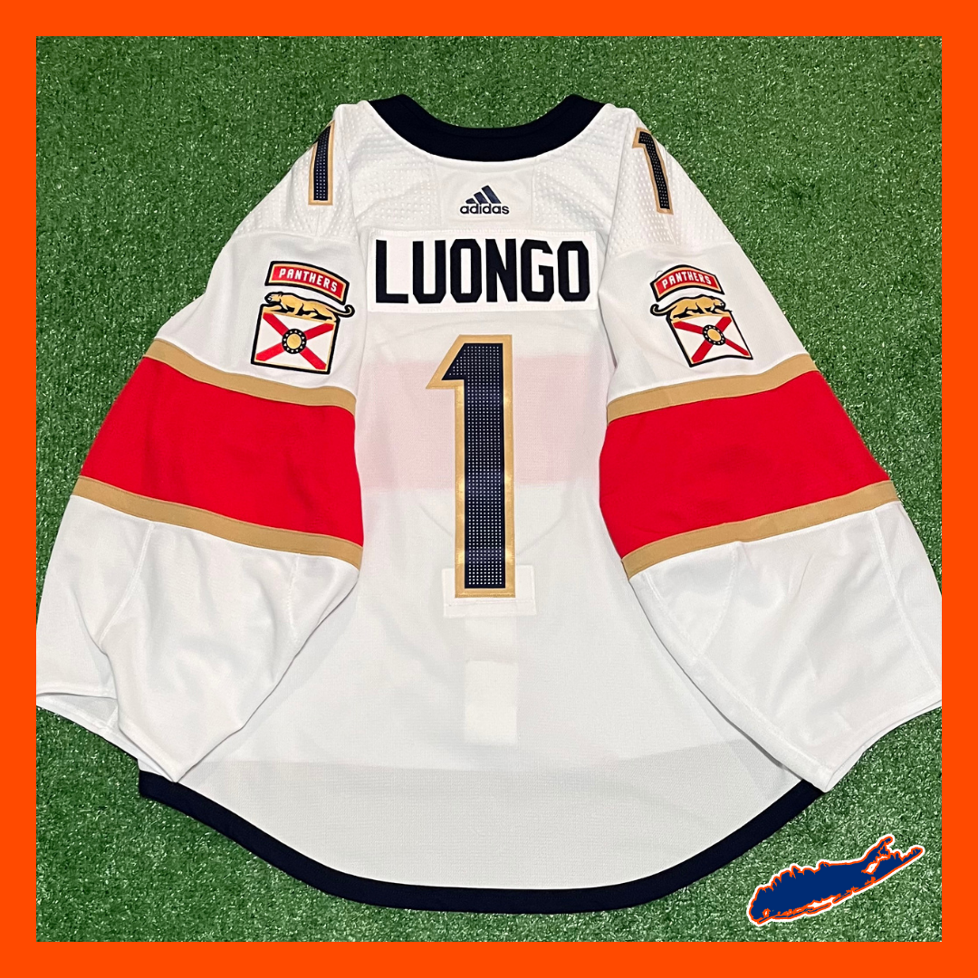 Panthers Roberto Luongo MiC Adidas Authentic White 58G (Used)