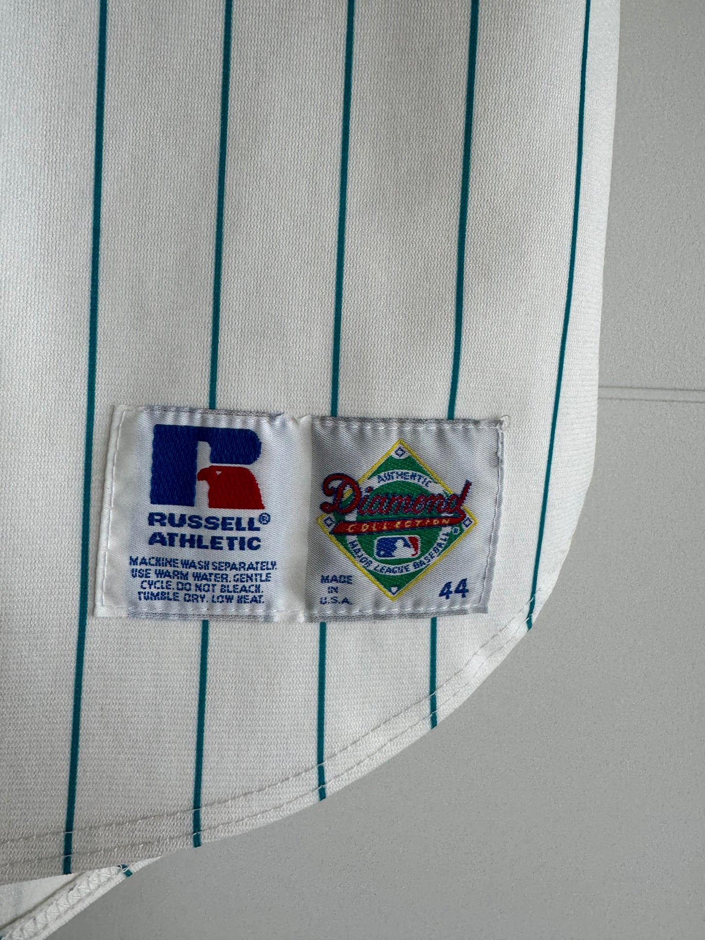 Marlins Russel Athletic Authentic White 44 Used