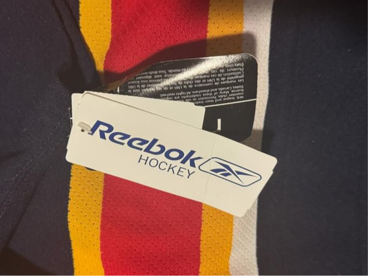 Panthers Joe Nieuwendyk Reebok 6100 Retail Authentic MiC Blue 52 (NWT)