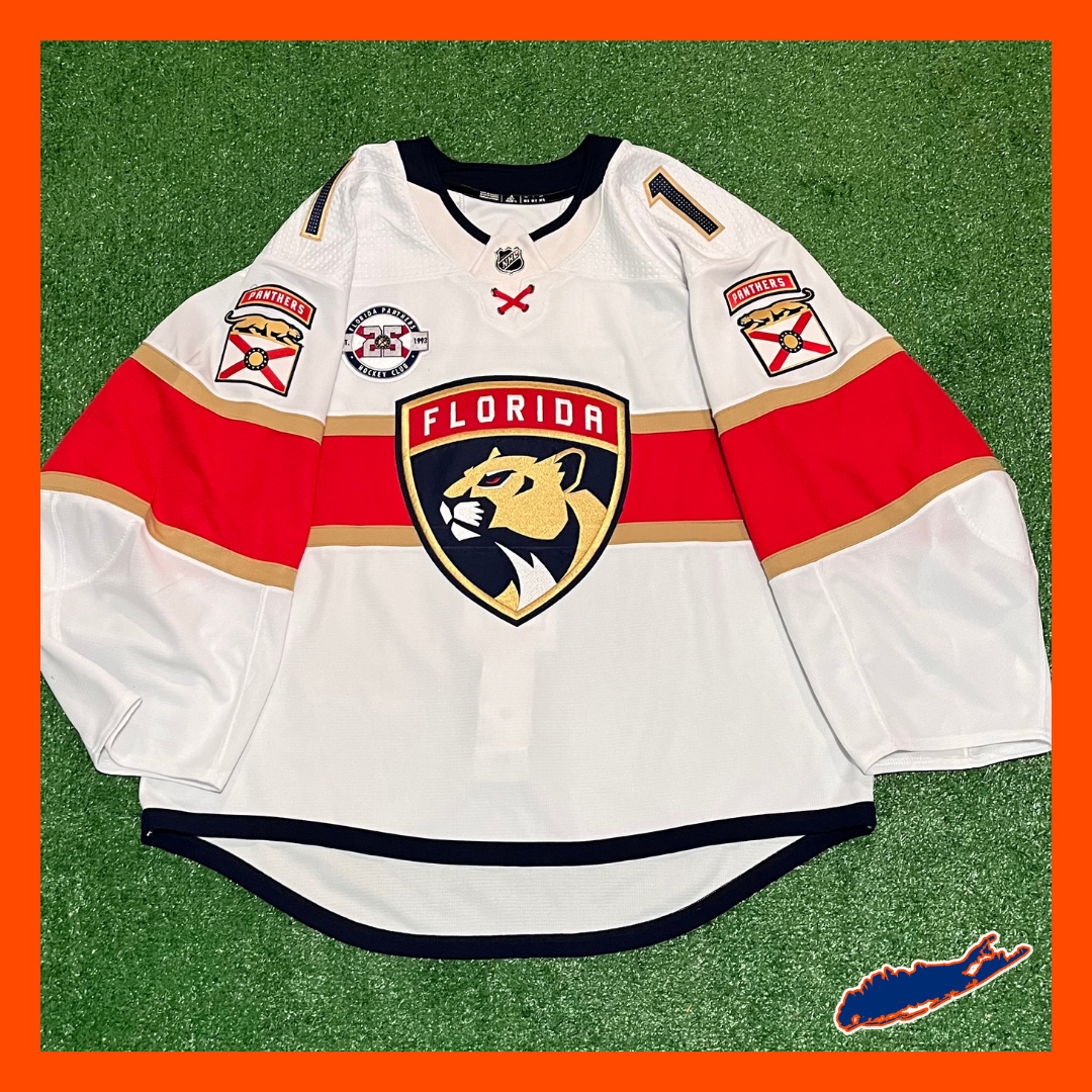 Panthers Roberto Luongo MiC Adidas Authentic White 58G (Used)