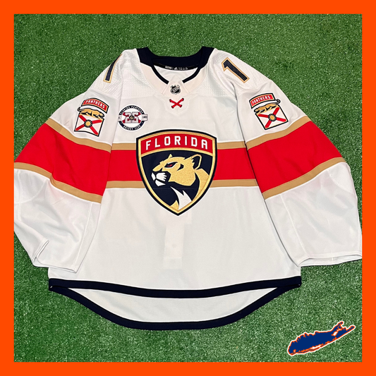 Panthers Roberto Luongo MiC Adidas Authentic White 58G (Used)