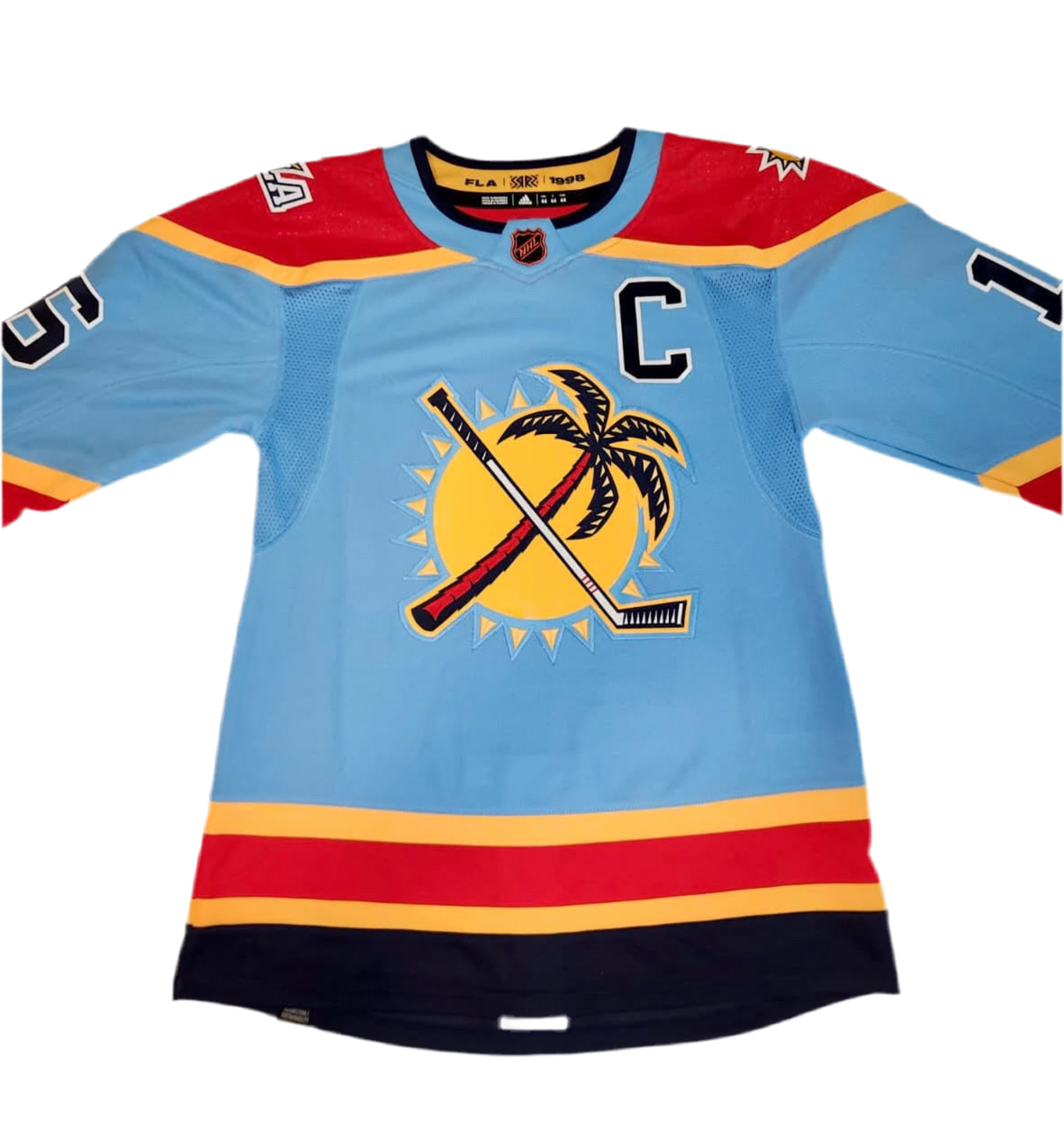 Panthers Alexander Barkov Adidas Authentic Reverse Retro 2.0 44 (used)