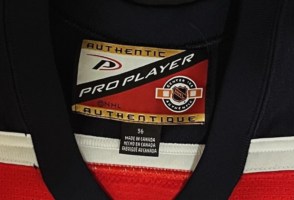 Panthers Scott Mellanby Pro Player Authentic 1999-2000 Sz 56 (NWOT)