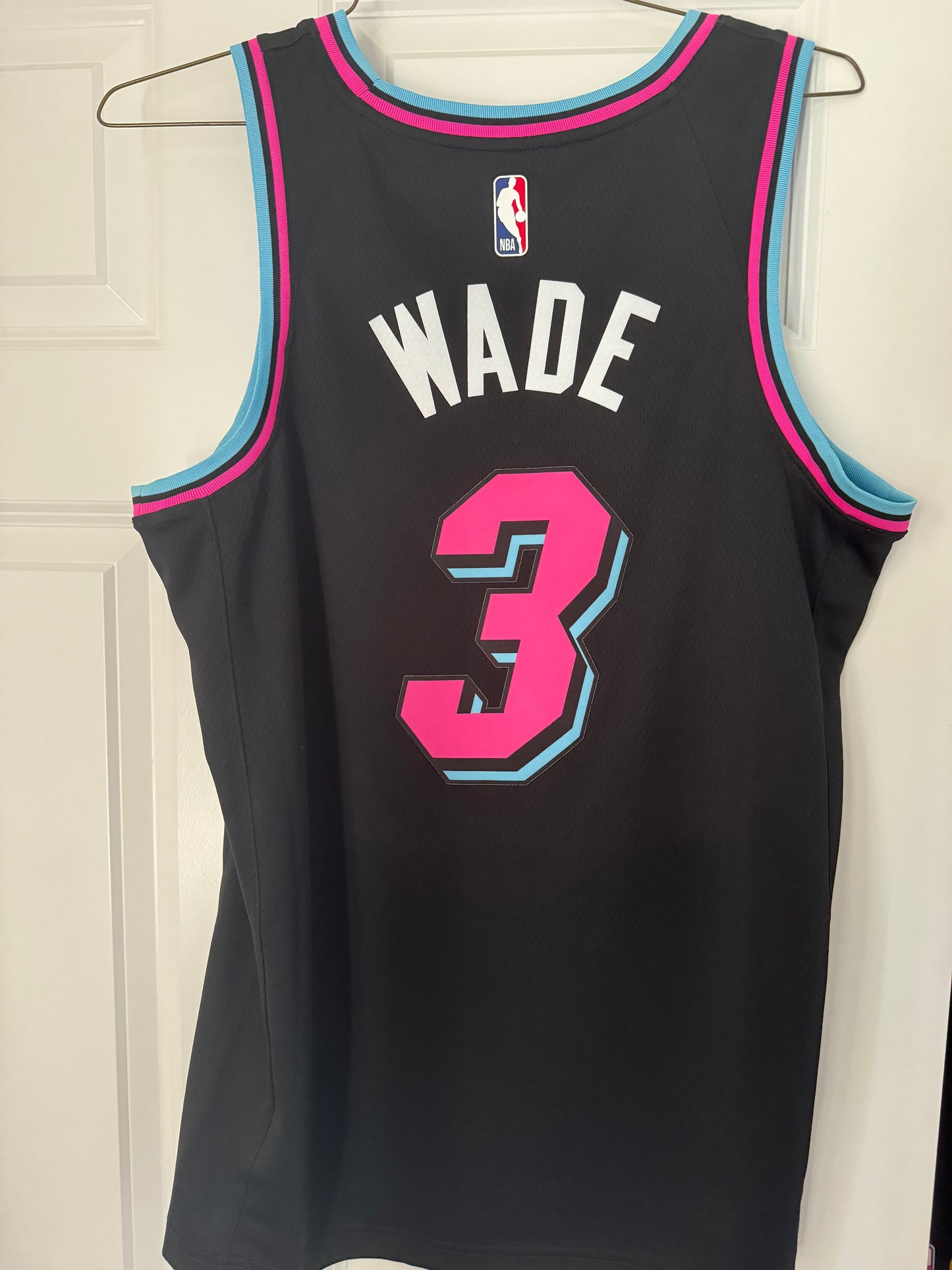 Heat Dwyane Wade Nike Swingman Vice Nights 44 Used