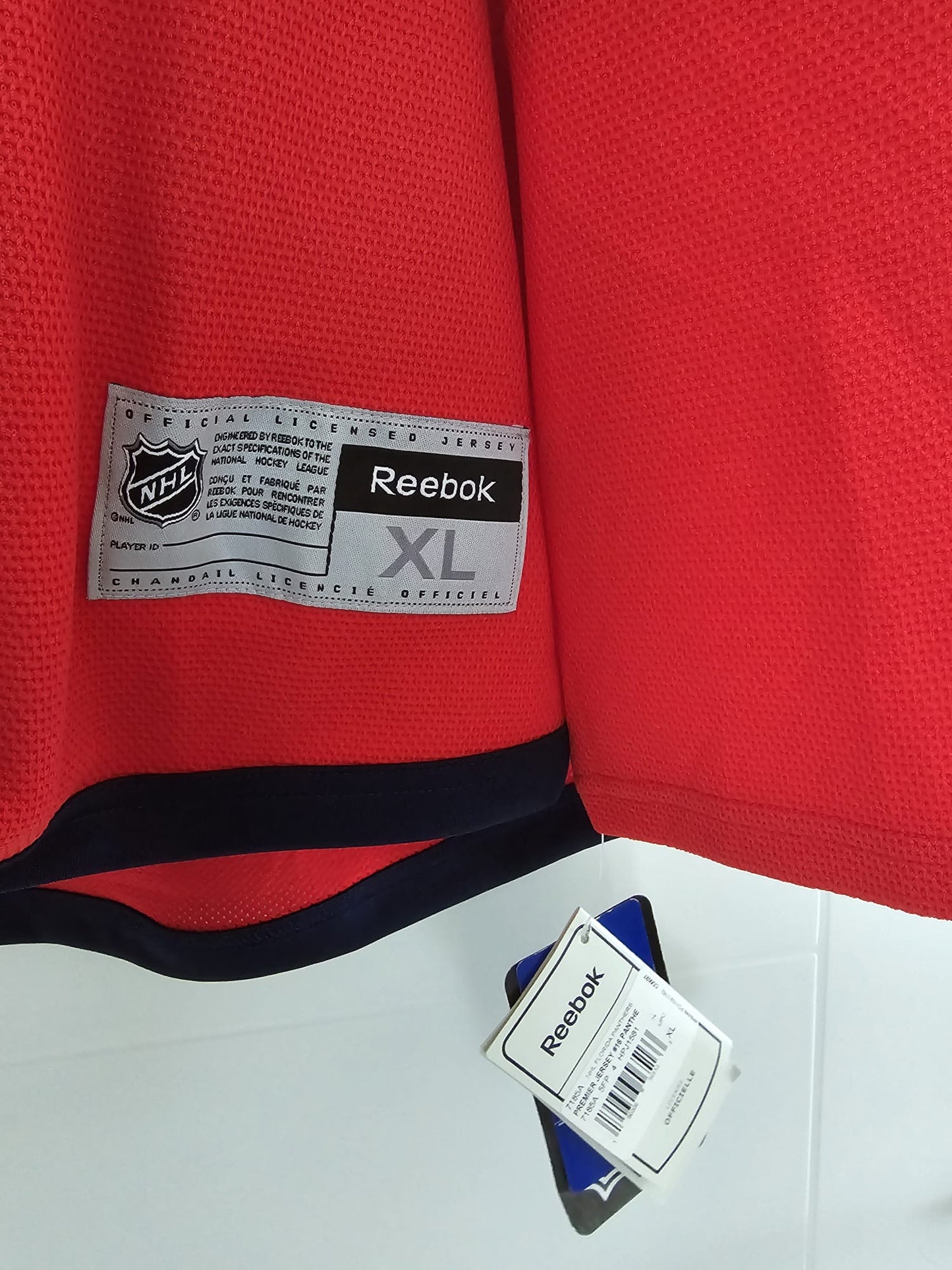 Panthers Alexander Barkov Reebok Replica XL (NWT)