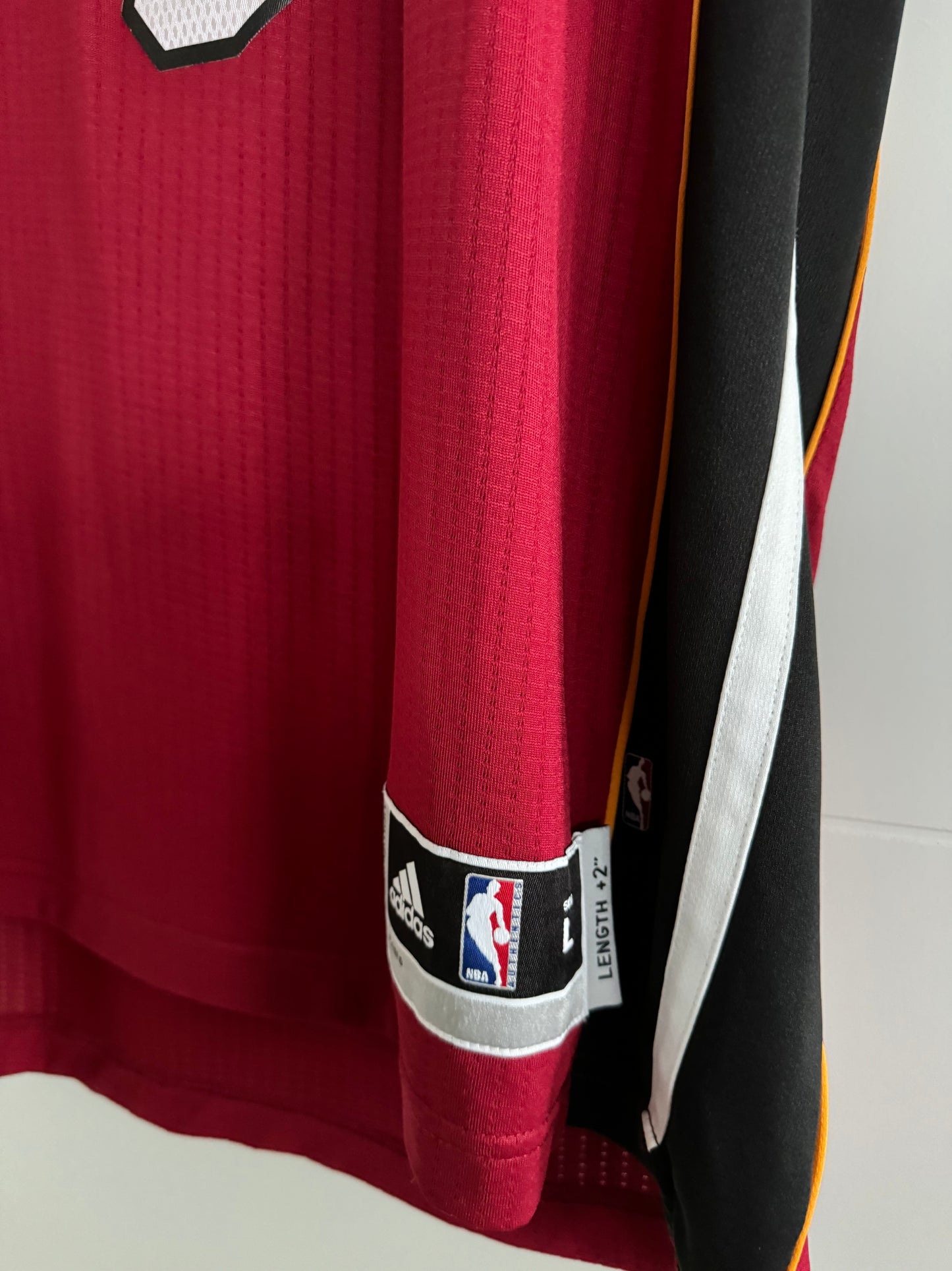 Heat Kelly Olynyk Adidas Swingman Red L Used