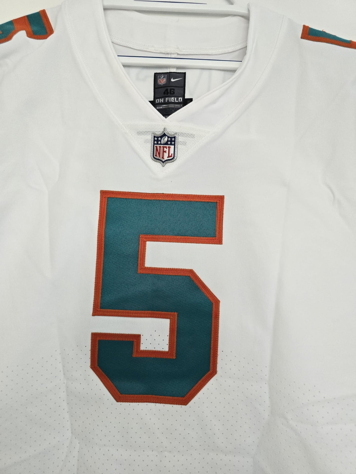 Dolphins Jalen Ramsey Team Issued Nike Throwback White 48