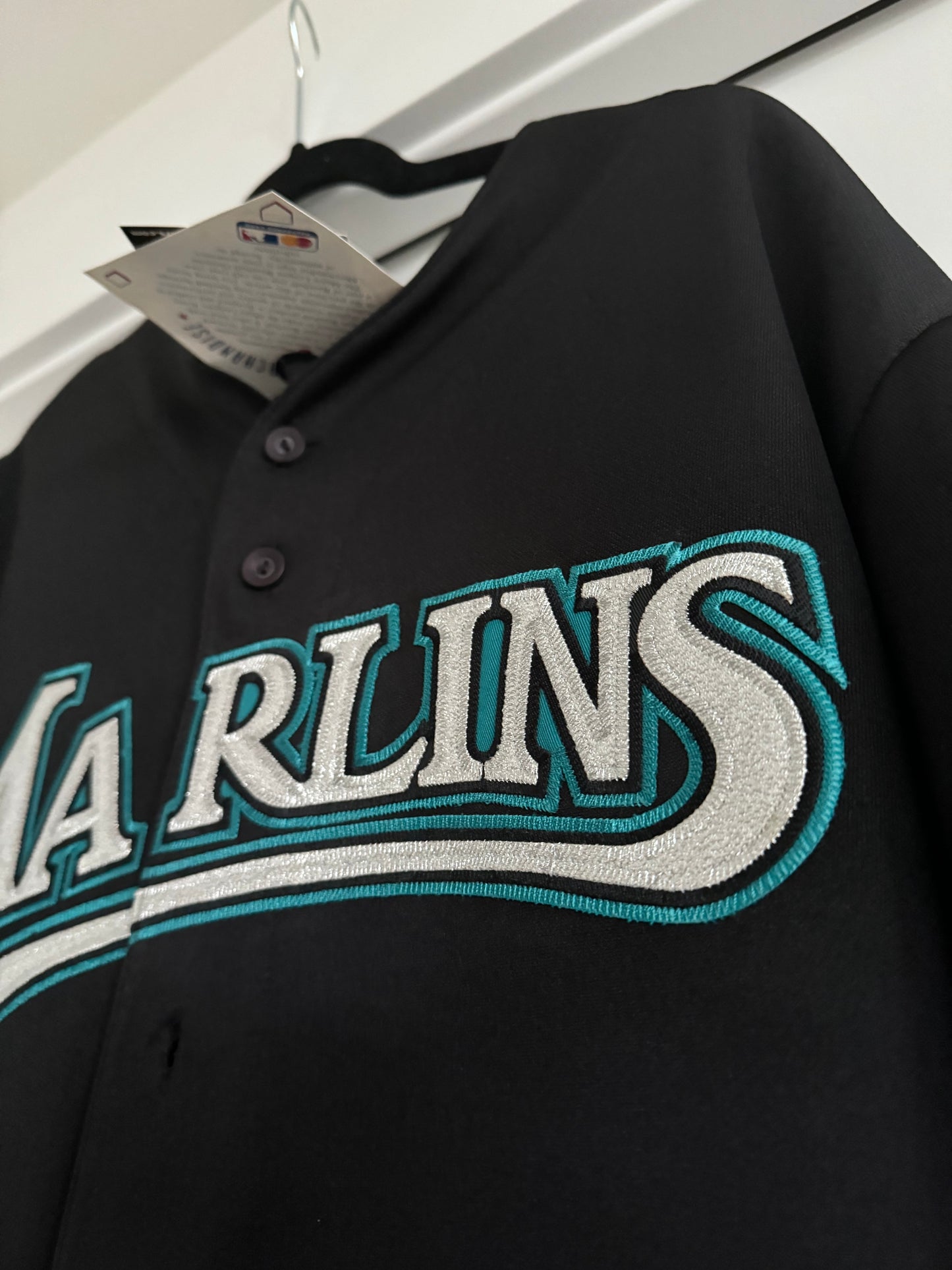 Marlins Dontrelle Willis Majestic Replica Black XXL #35 NWT