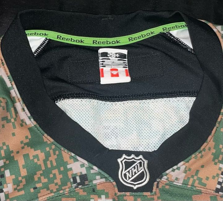 Panthers Erik Gudbranson Reebok Edge Team Issued Military Appreciation Warmup 58 (NWOT)