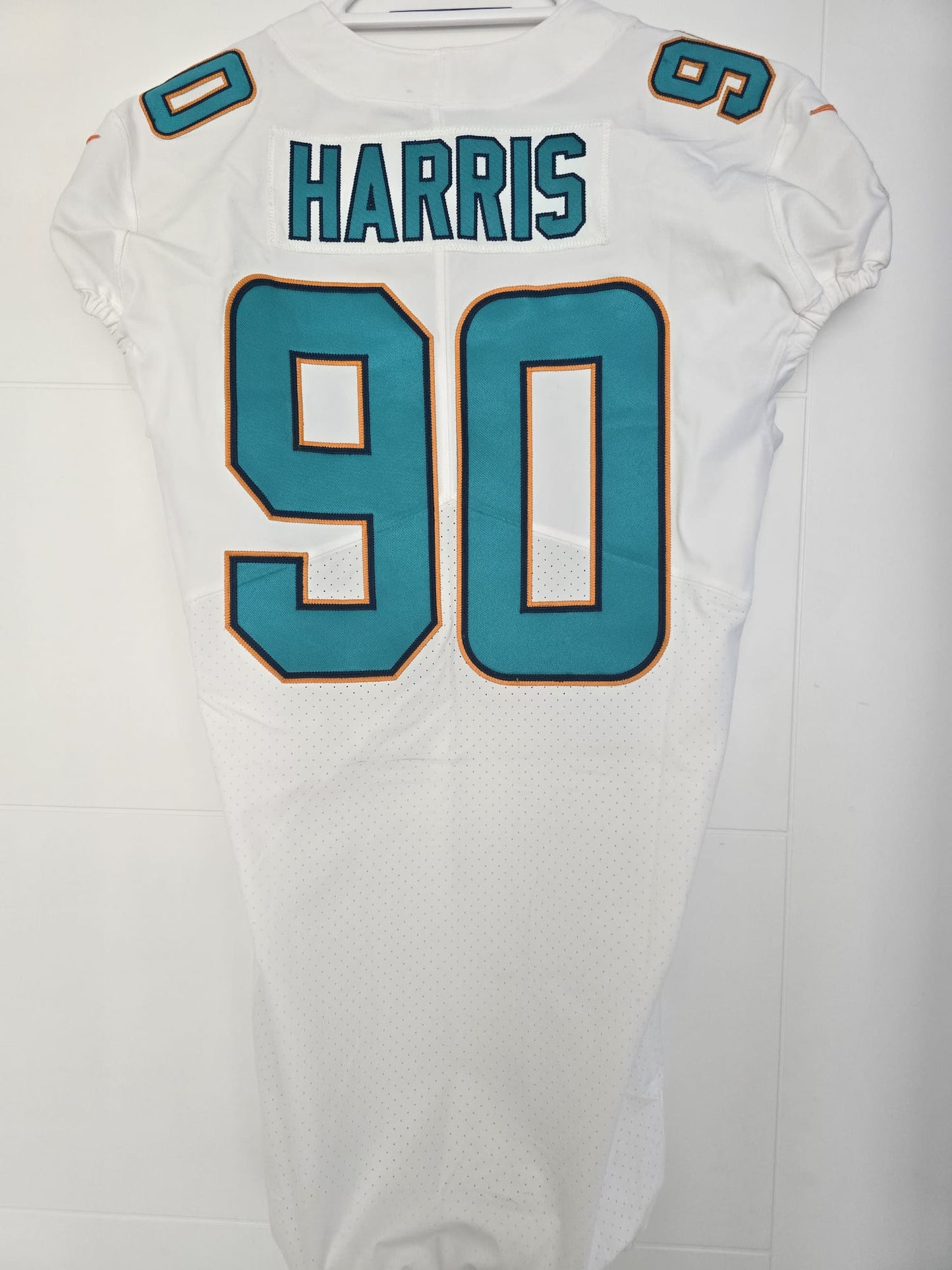 Dolphins Charles Harris Team Issued Nike White 42