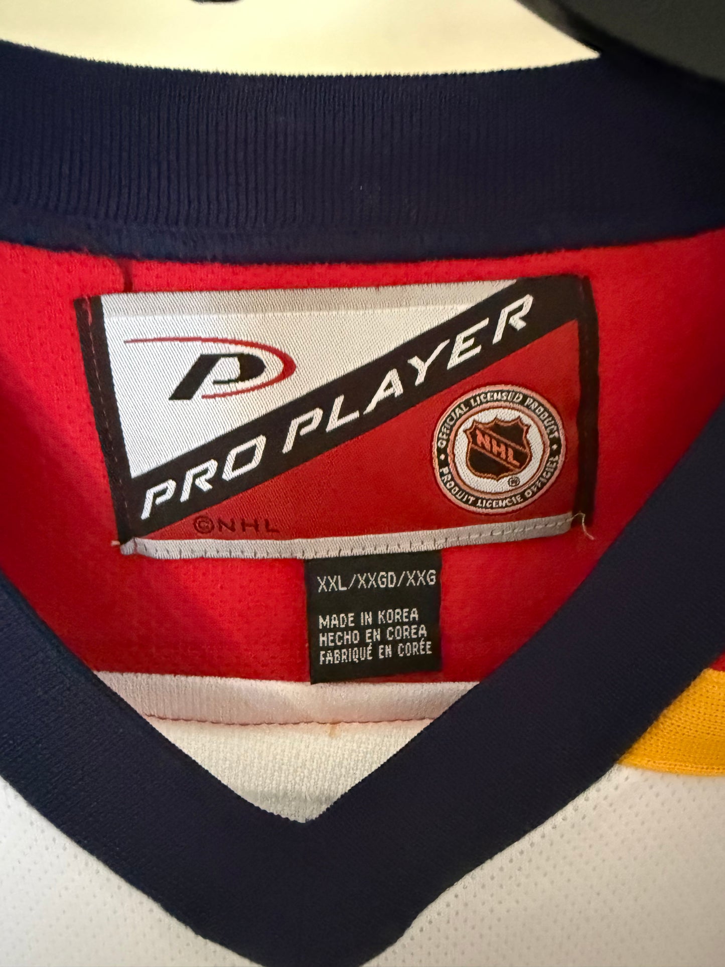 Panthers Viktor Kozlov Pro Player Replica White XXL used