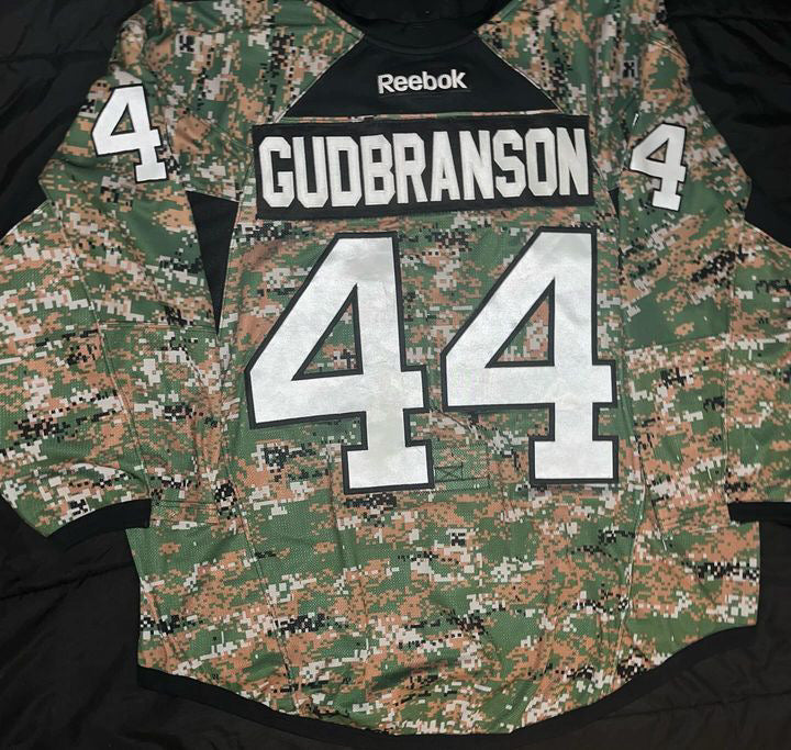 Panthers Erik Gudbranson Reebok Edge Team Issued Military Appreciation Warmup 58 (NWOT)