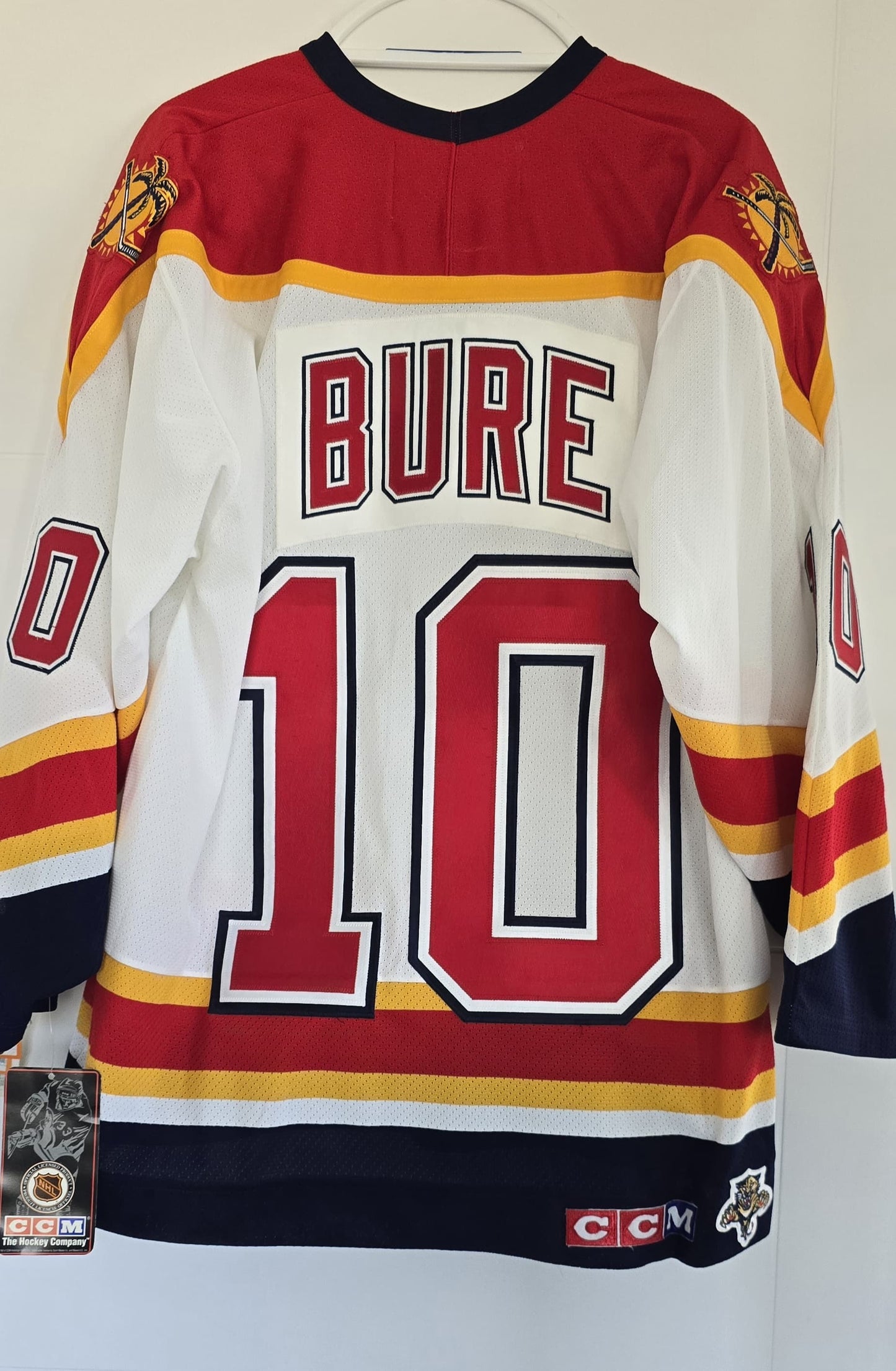 Panthers Pavel Bure CCM Replica white L (NWT)