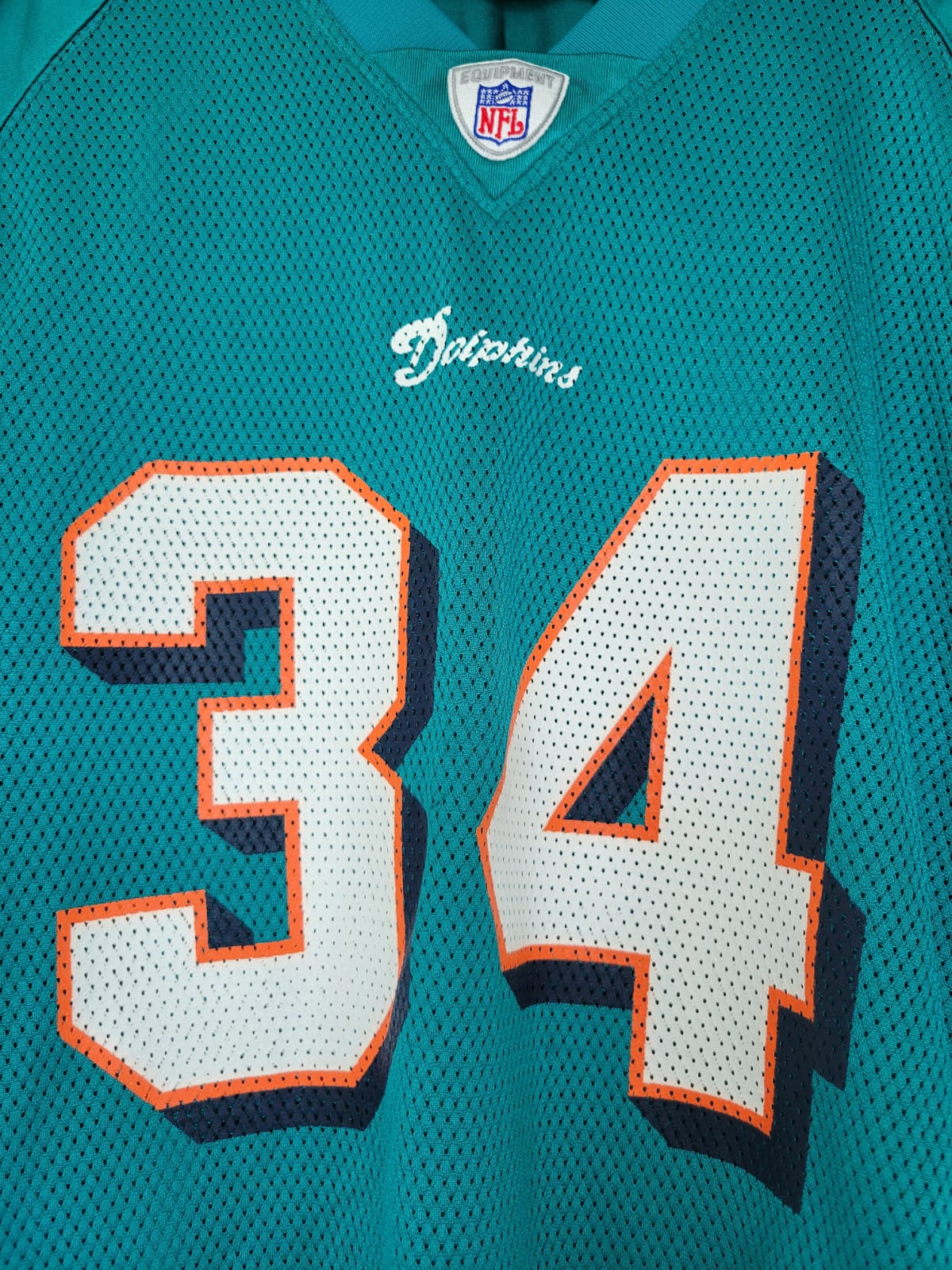 Dolphins Ricky Williams Reebok Replica Aqua XL (used)