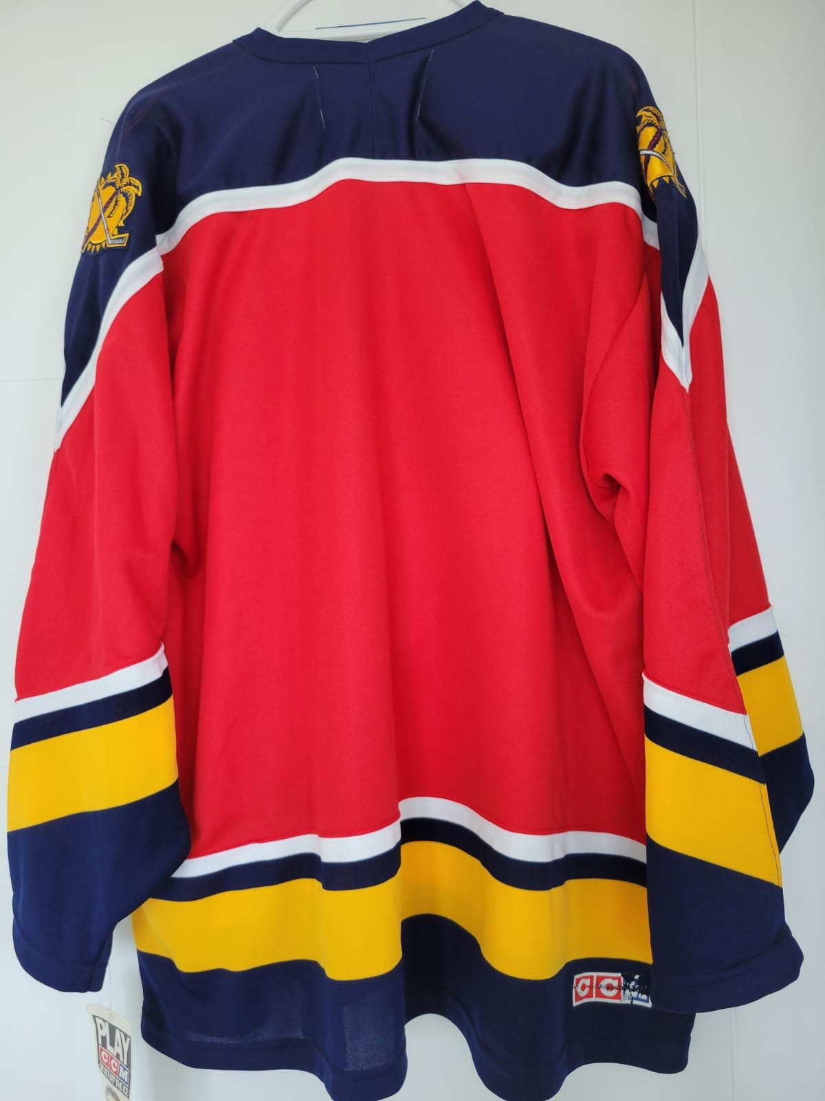 Panthers CCM Replica Red XXL NWT