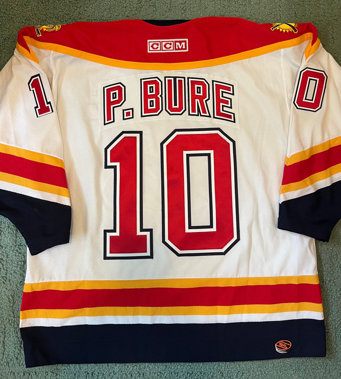 Panthers Pavel Bure CCM Replica white XL (used)