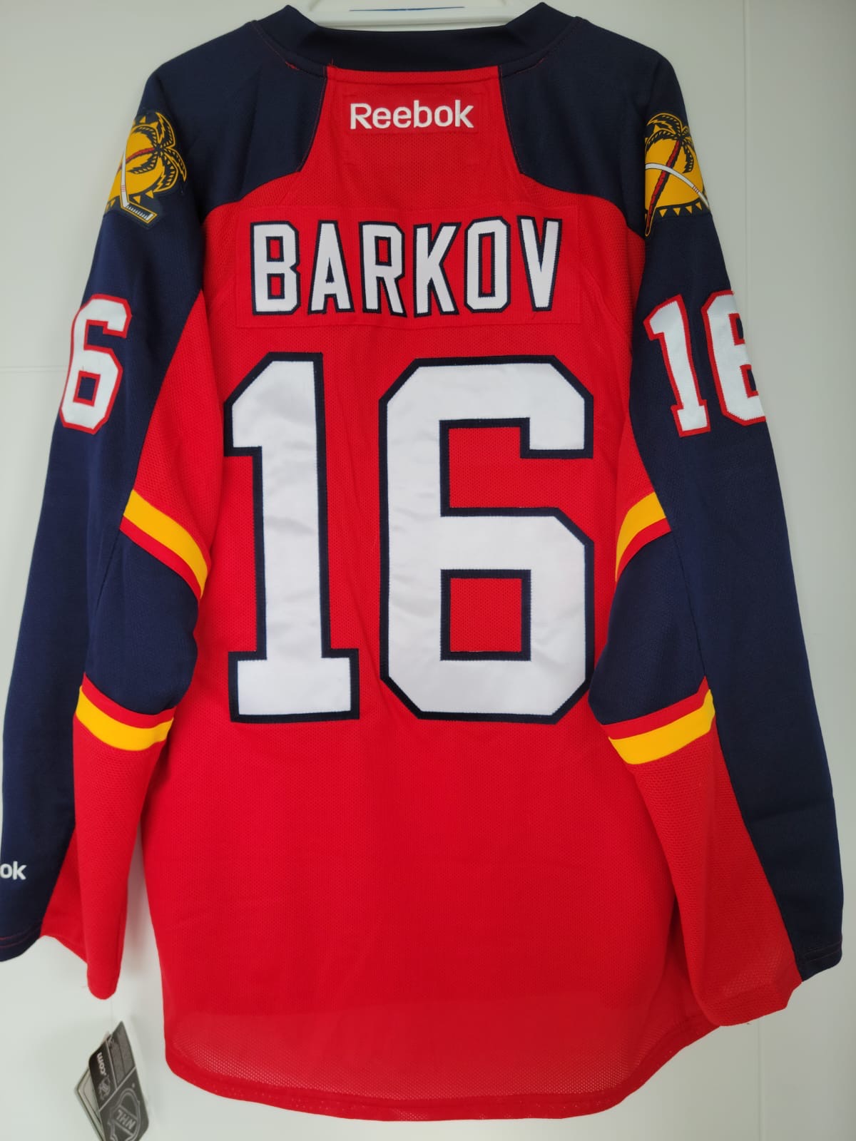 Panthers Aleksander Barkov Reebok Replica XX Anny Red XL (NWT)