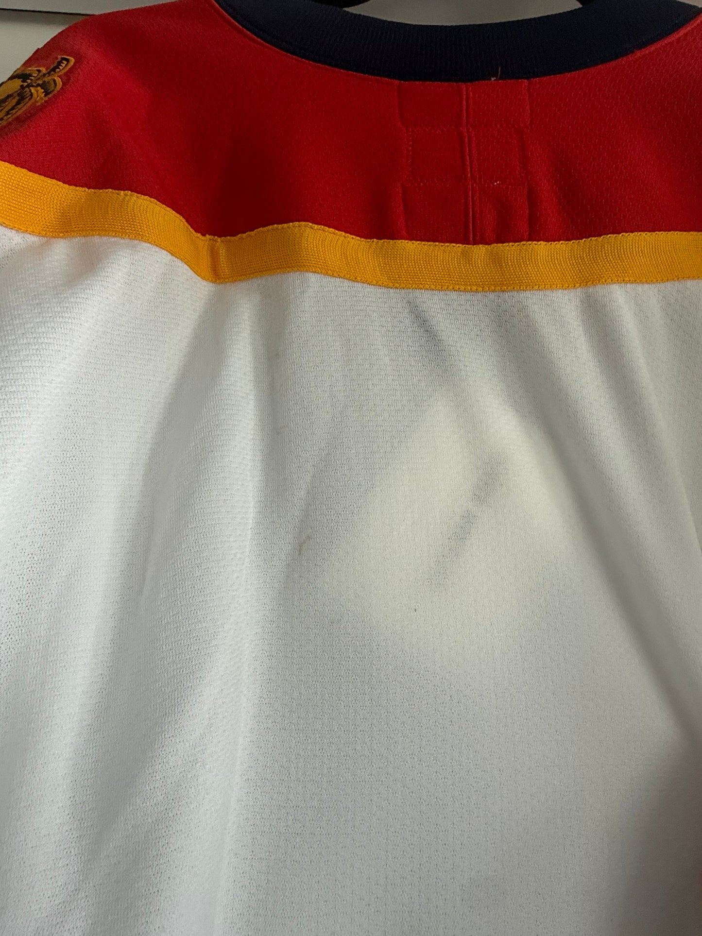 Panthers Starter Retail Authentic White Jersey Sz 48 (NWT) READ