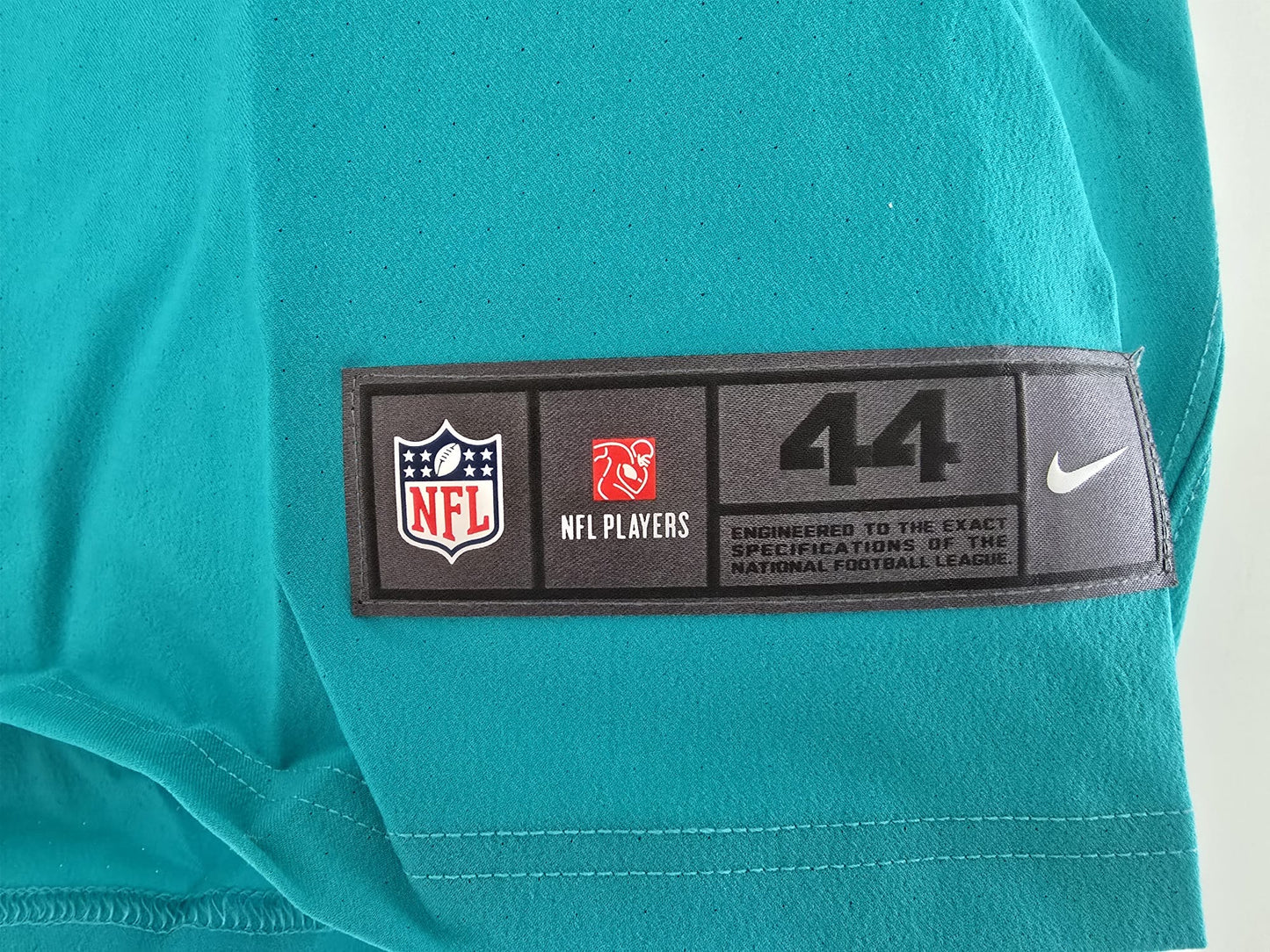 Dolphins Tua Tagovailoa Autographed Nike Limited Aqua 44 (NWT) Fanatics COA