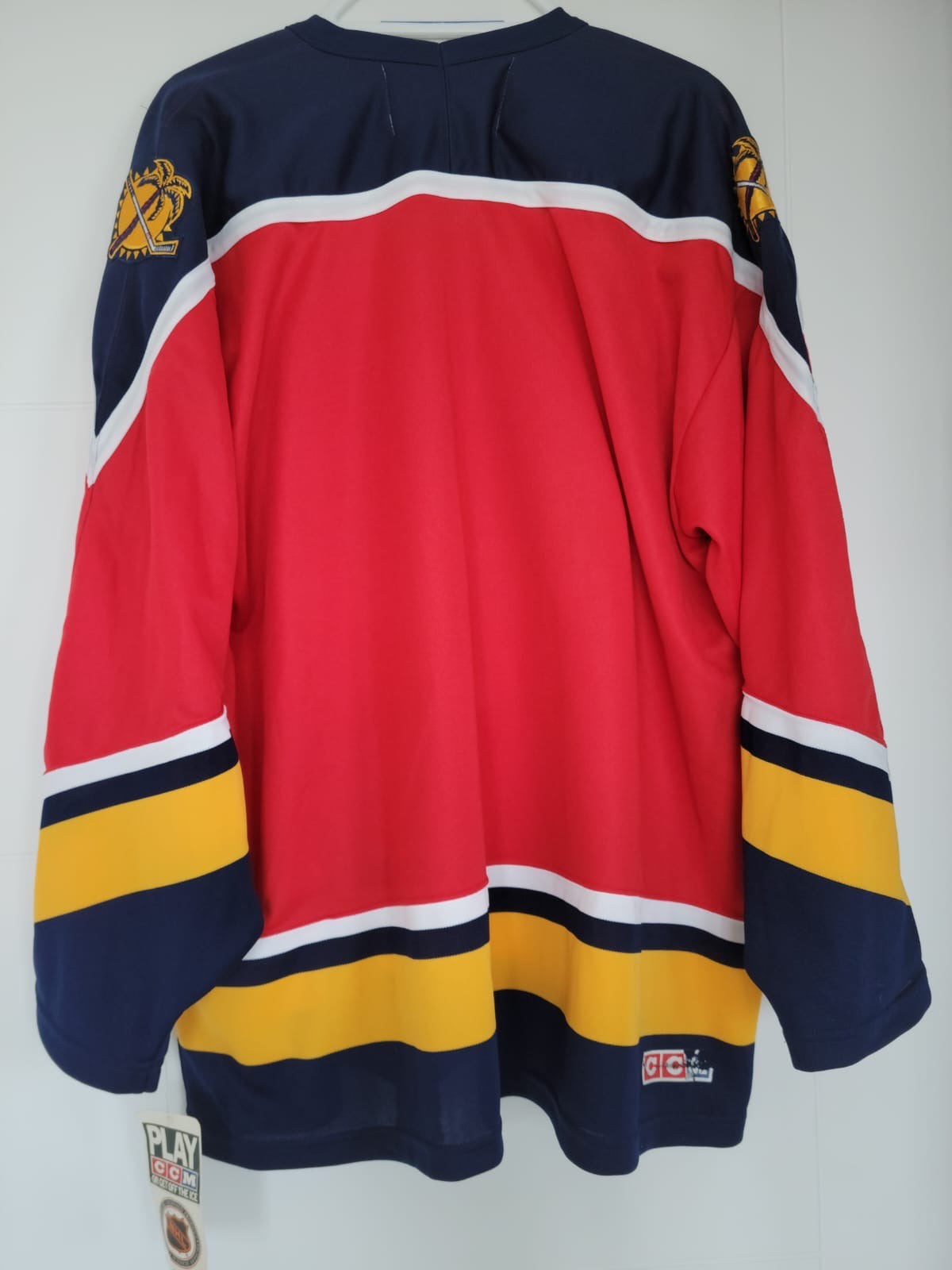 Panthers CCM Replica Red XXL NWT