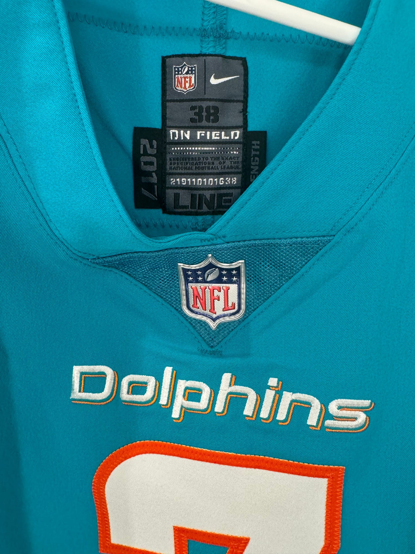 Dolphins Jason Sanders Team Issued Nike Aqua 38