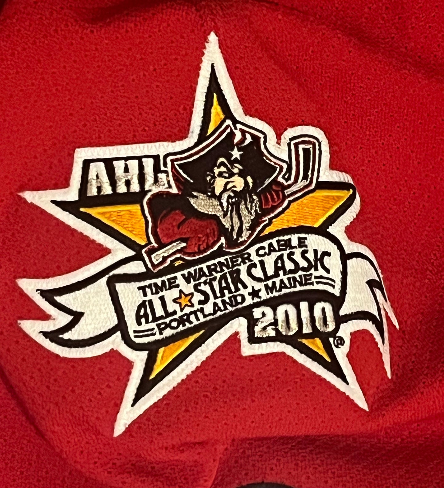 Americans Keaton Ellerby 2010 AHL All Star MiC Reebok Red 56 (used)