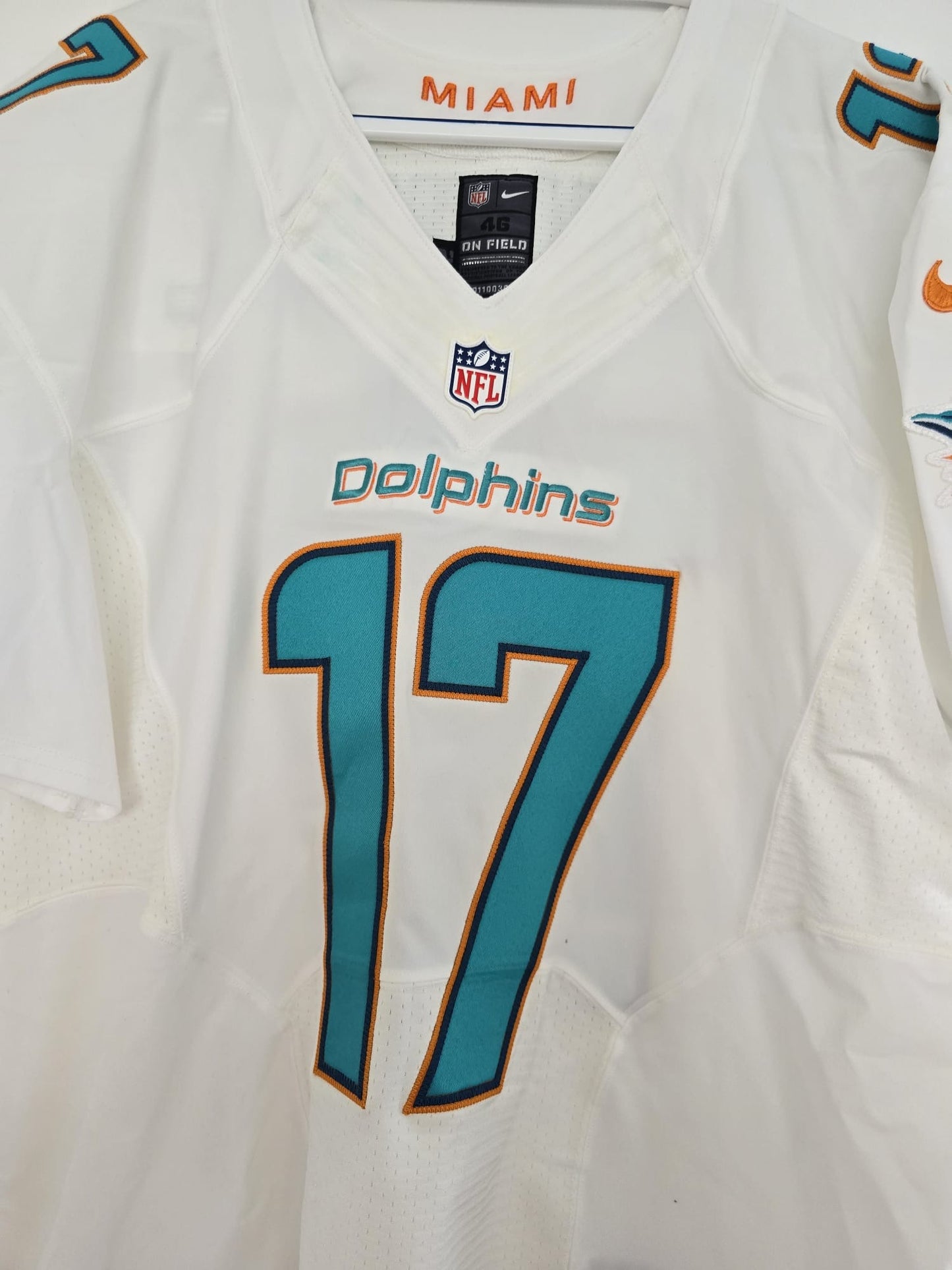 Dolphins Ryan Tannehill Team Issued Nike White 46