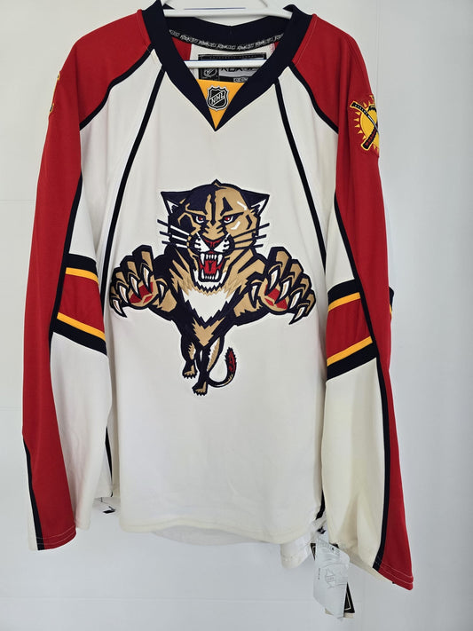 Panthers Authentic 2007-2008 Reebok Edge 1.0 White Sz 52 (NWT)