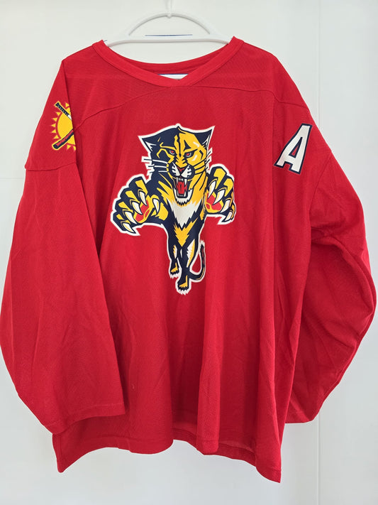 Panthers Scott Mellanby CCM Practice Red XXL (used)