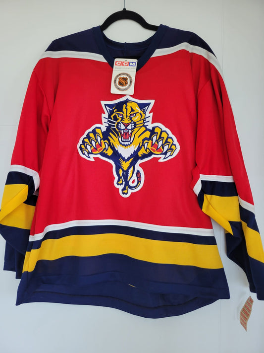 Panthers CCM Replica Red L NWT