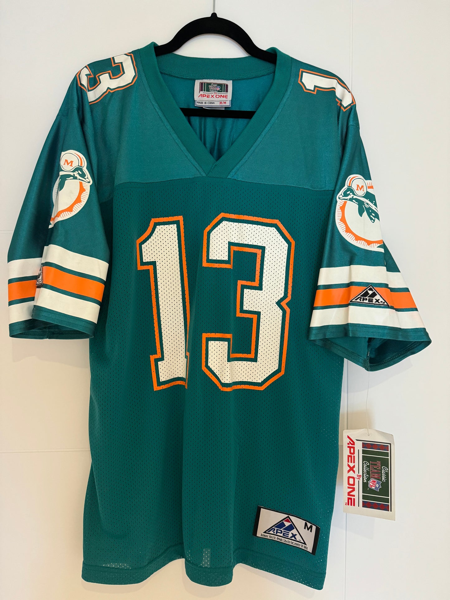 Dolphins Dan Marino Apex One Replica Aqua M (NWT)