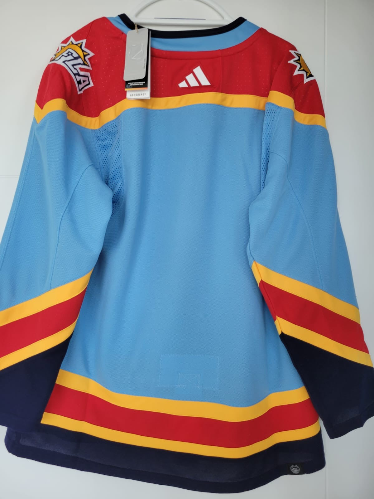 Panthers Adidas Authentic Reverse Retro 2.0 46 NWT