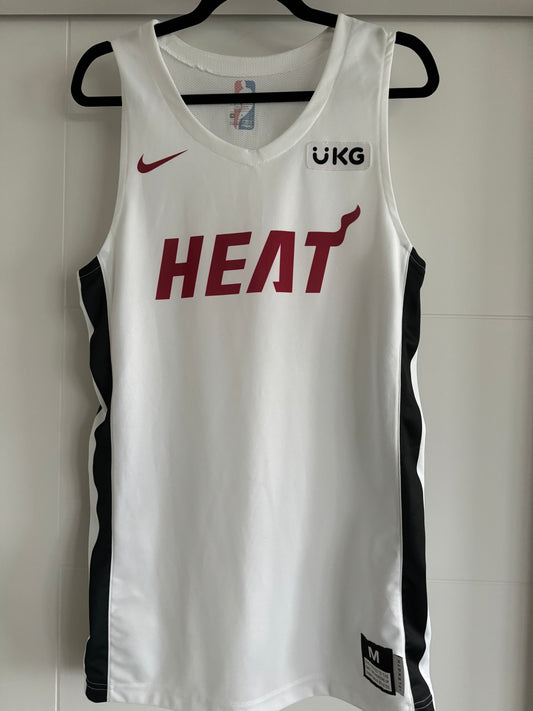 Heat Nike Summer League Blank White M Used