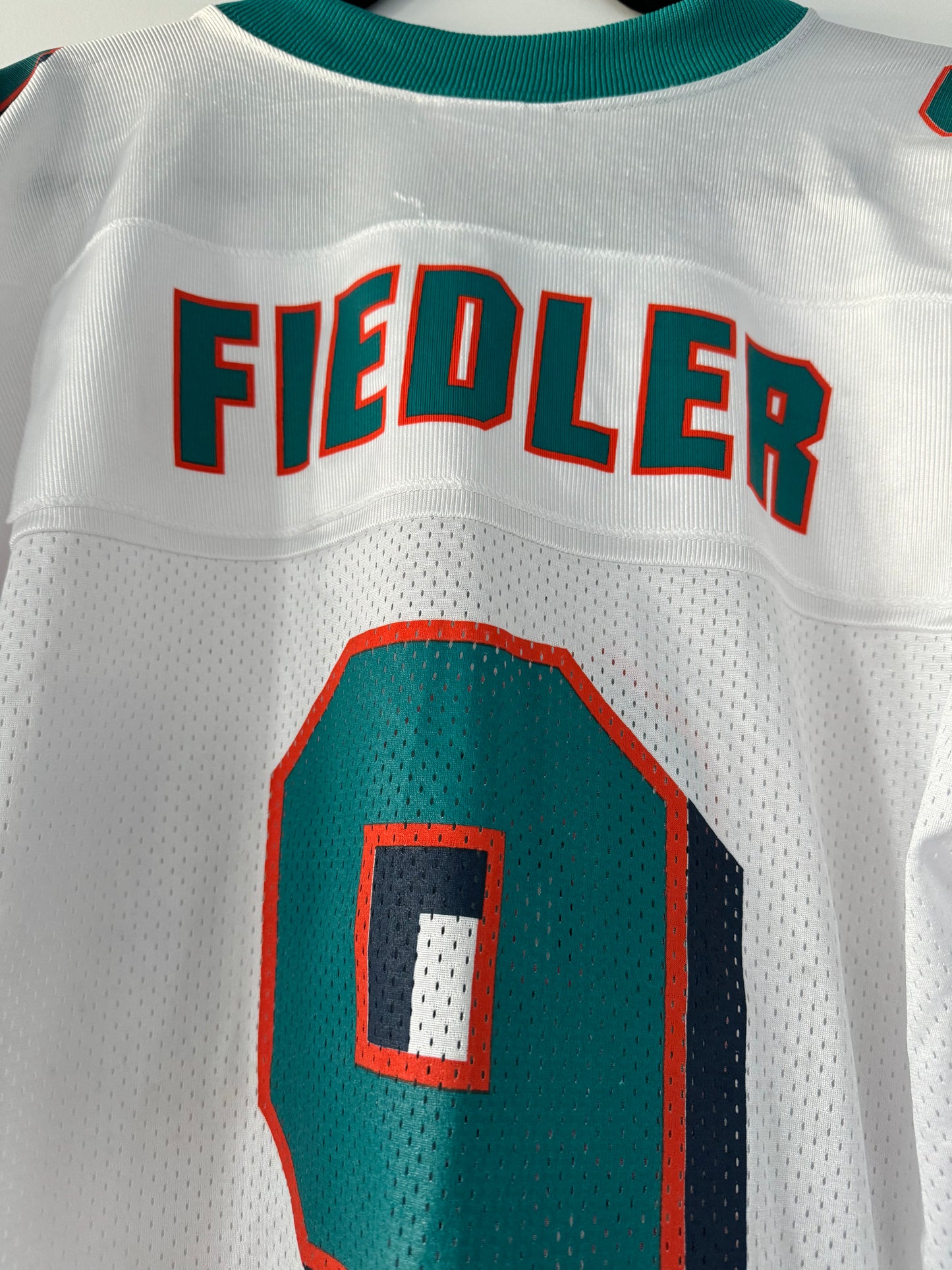 Dolphins Jay Fiedler Puma Replica White M (NWT)