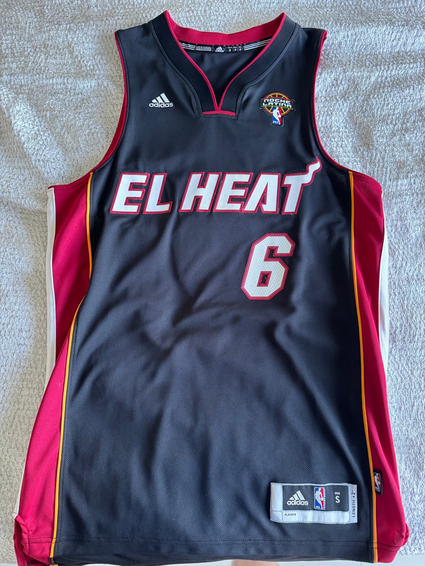 Heat LeBron James ‘El Heat’ Swingman Black S