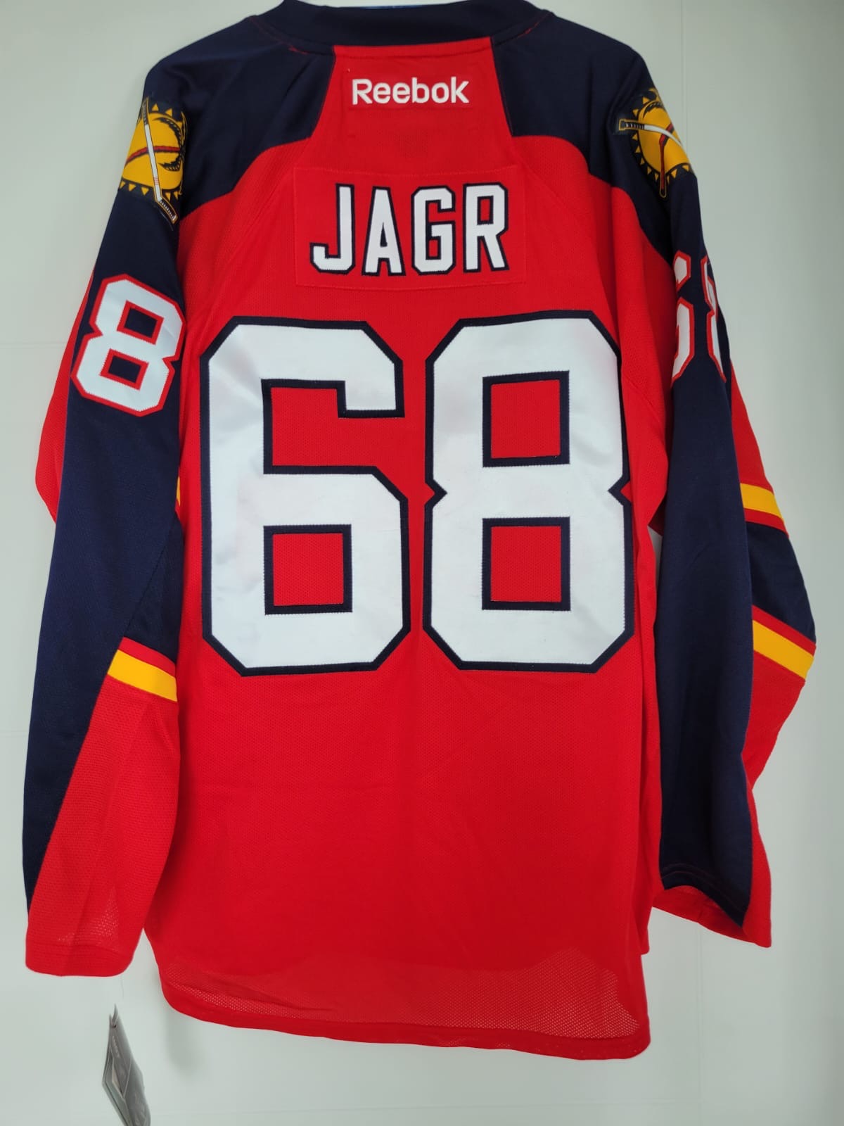 Panthers Jaromir Jagr Reebok Replica Red XL NWT