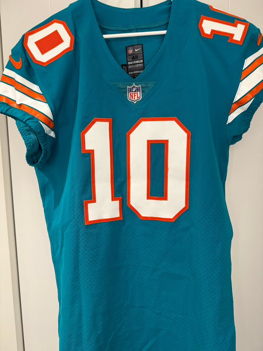 Dolphins Tyreek Hill Team Issued Nike Throwback Sz 48