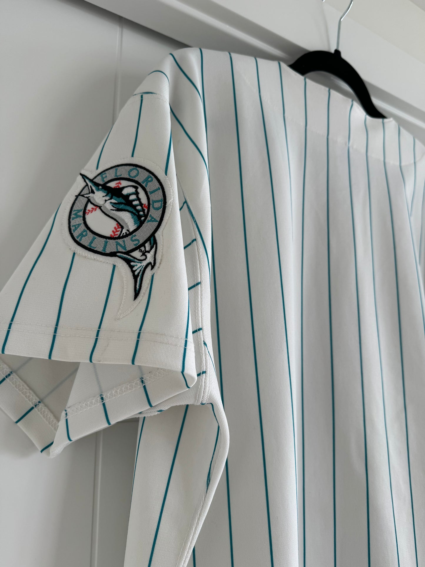 Marlins Russel Athletic Authentic White 44 Used